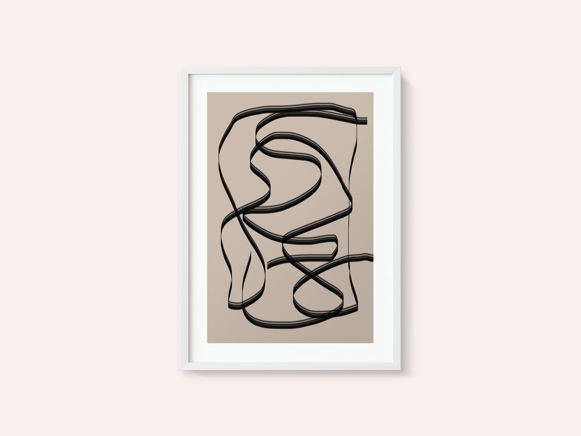 Flowing Lines Maze