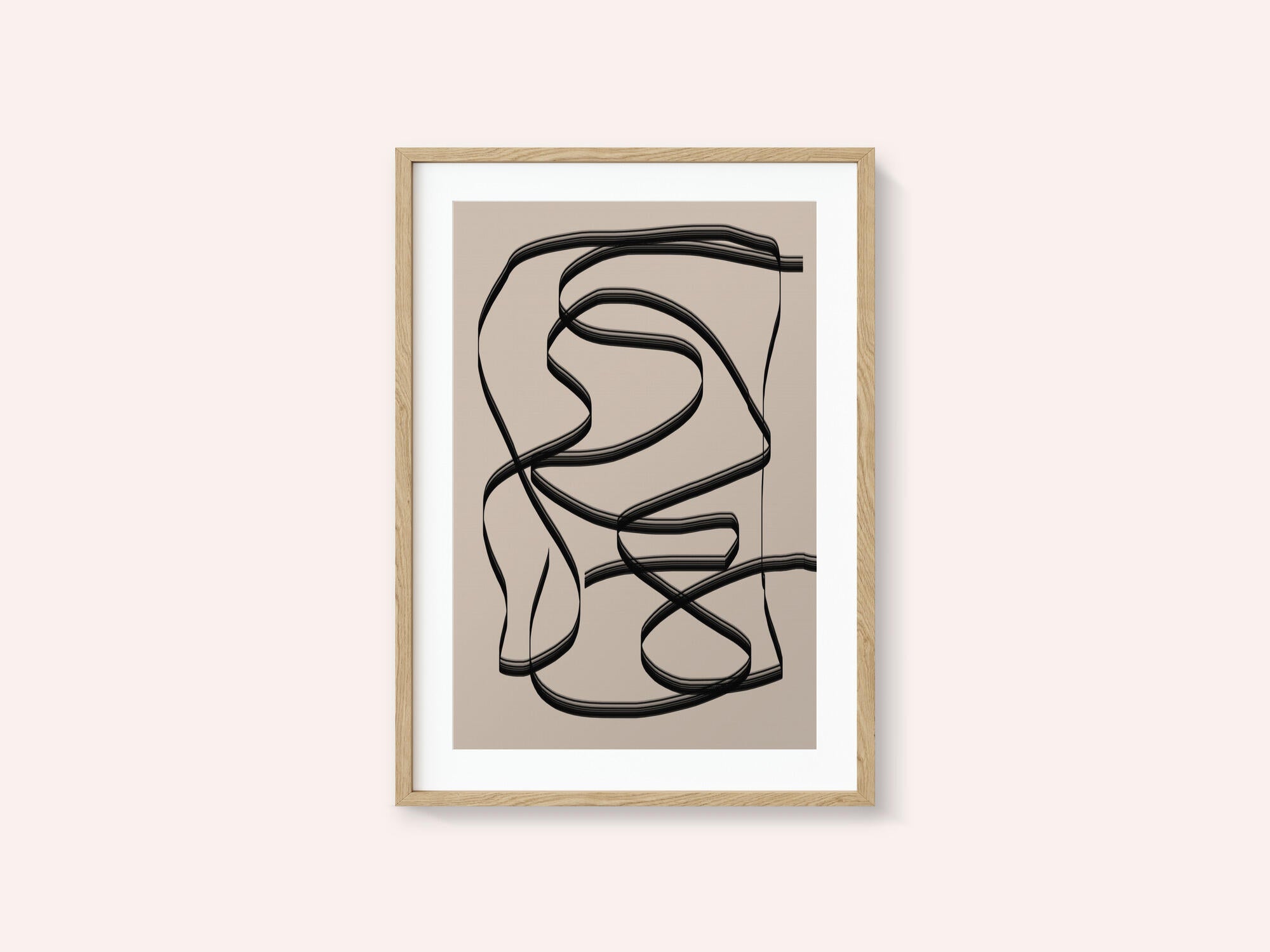 Flowing Lines Maze