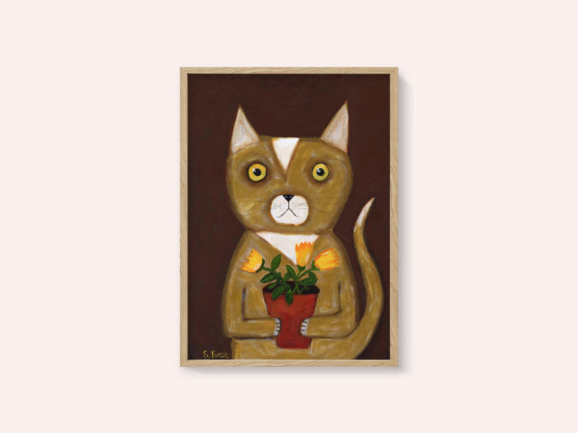 Pot Plant Cat