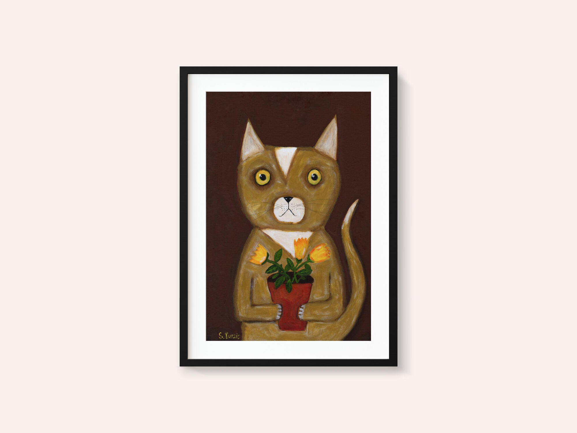 Pot Plant Cat