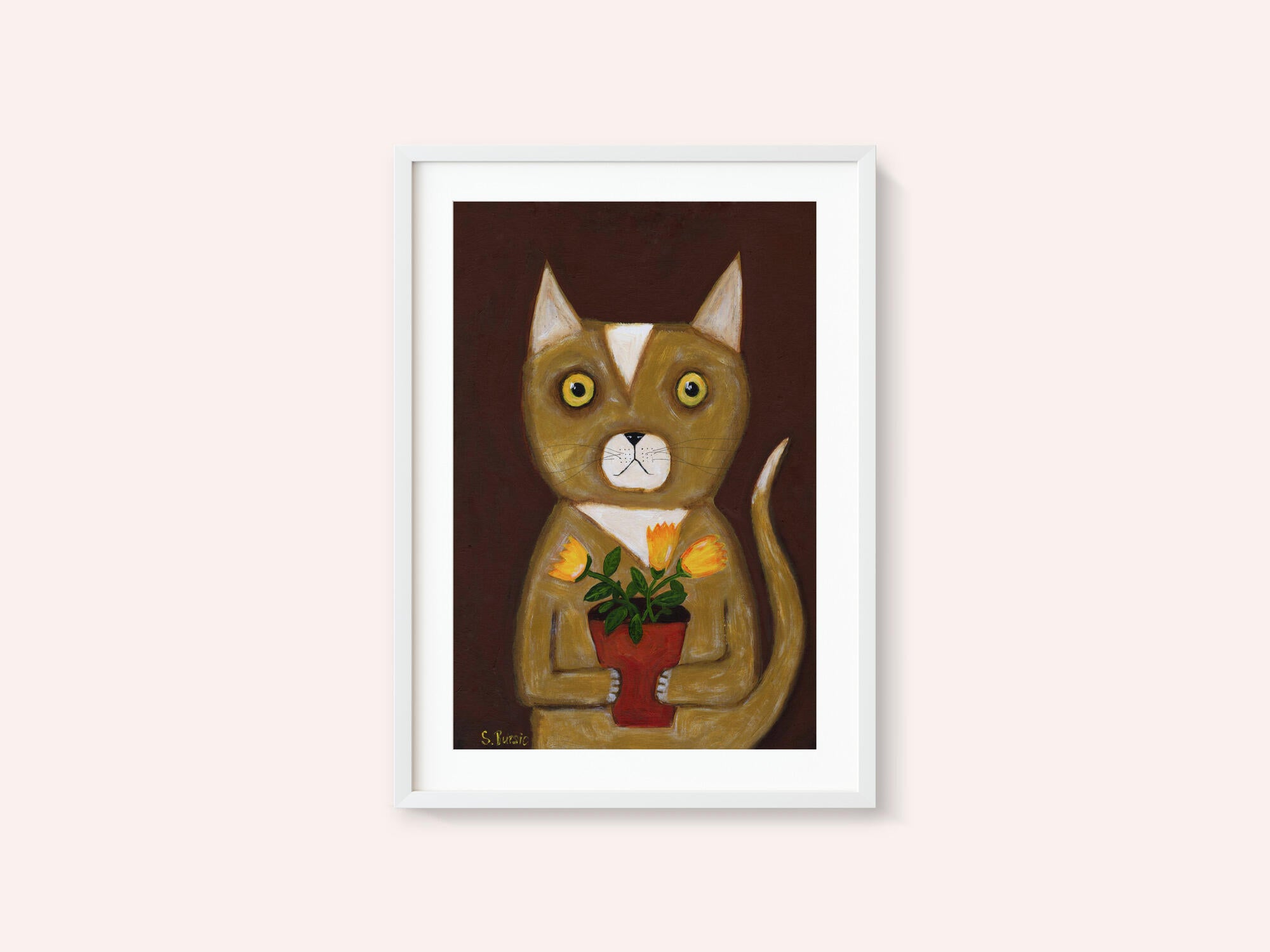 Pot Plant Cat