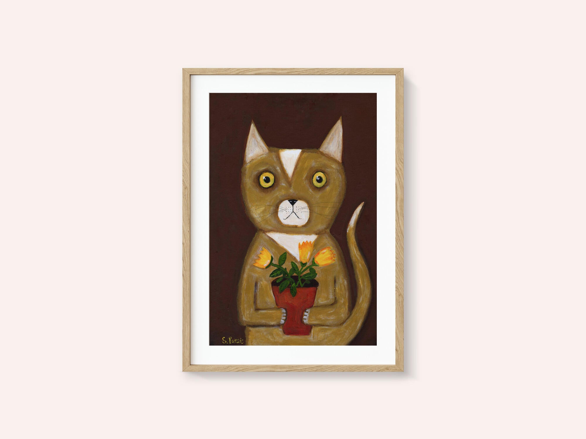 Pot Plant Cat