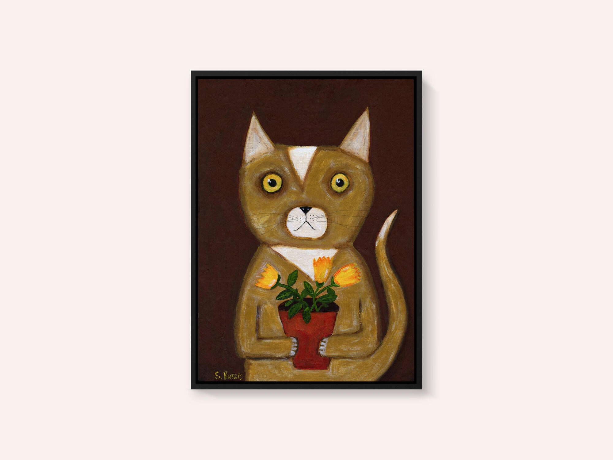 Pot Plant Cat