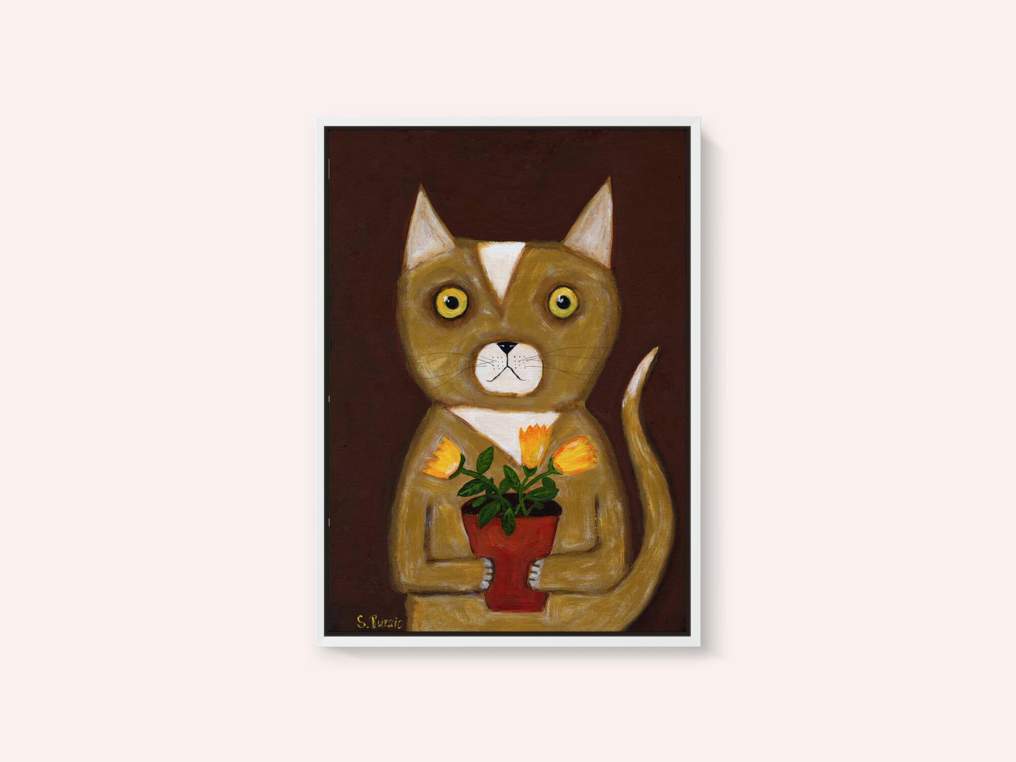 Pot Plant Cat