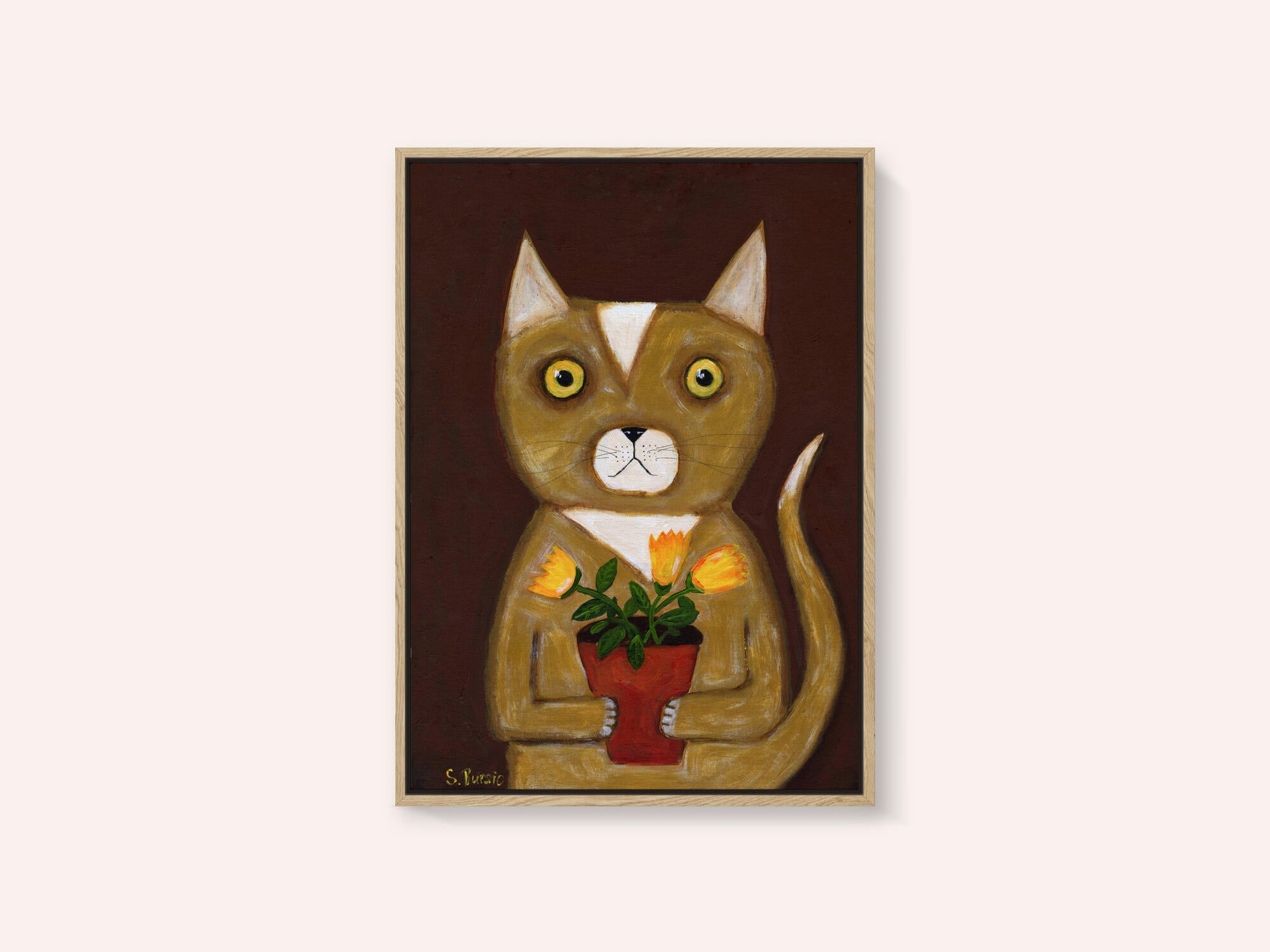 Pot Plant Cat