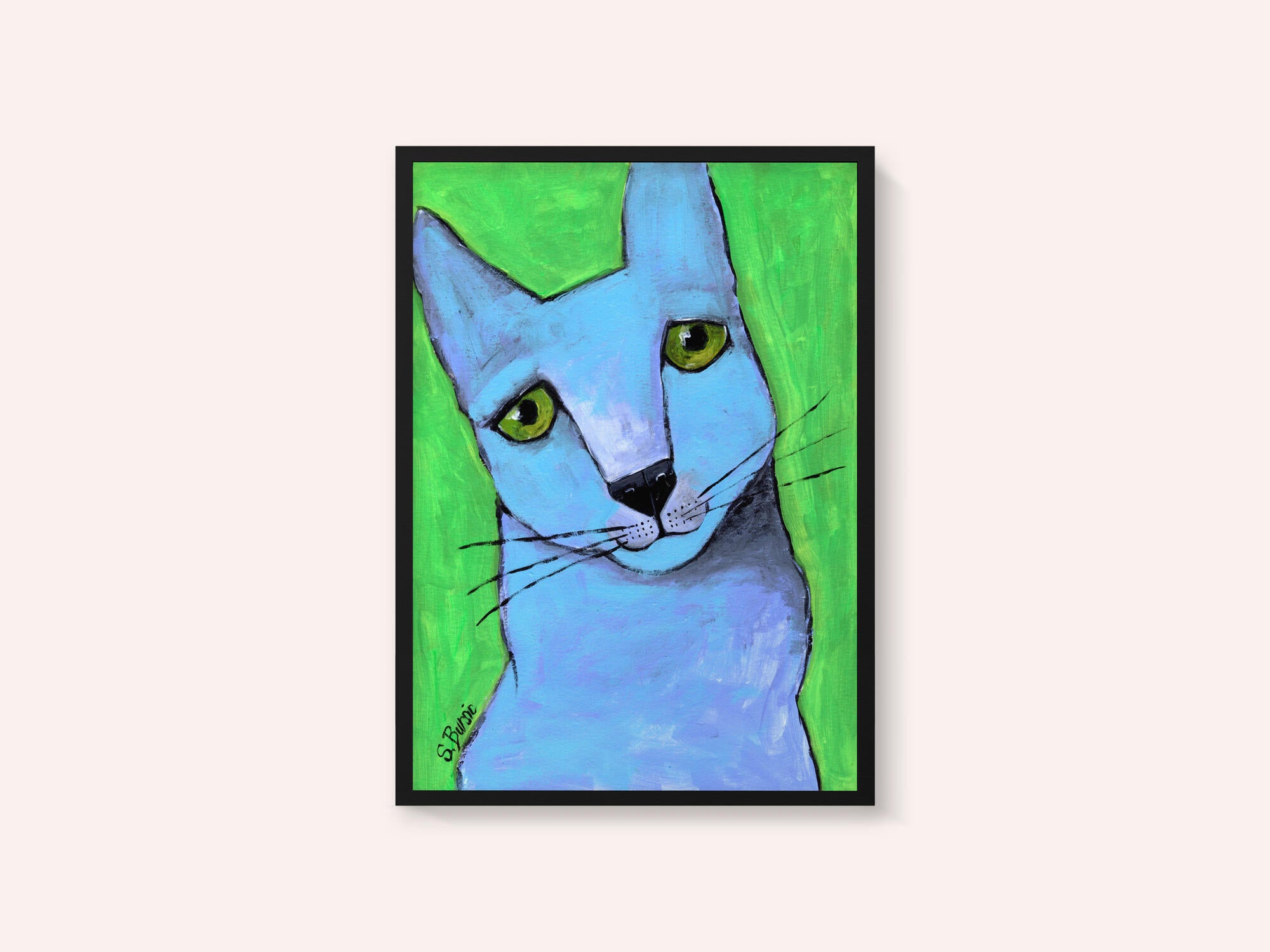 The Big Blue Cat