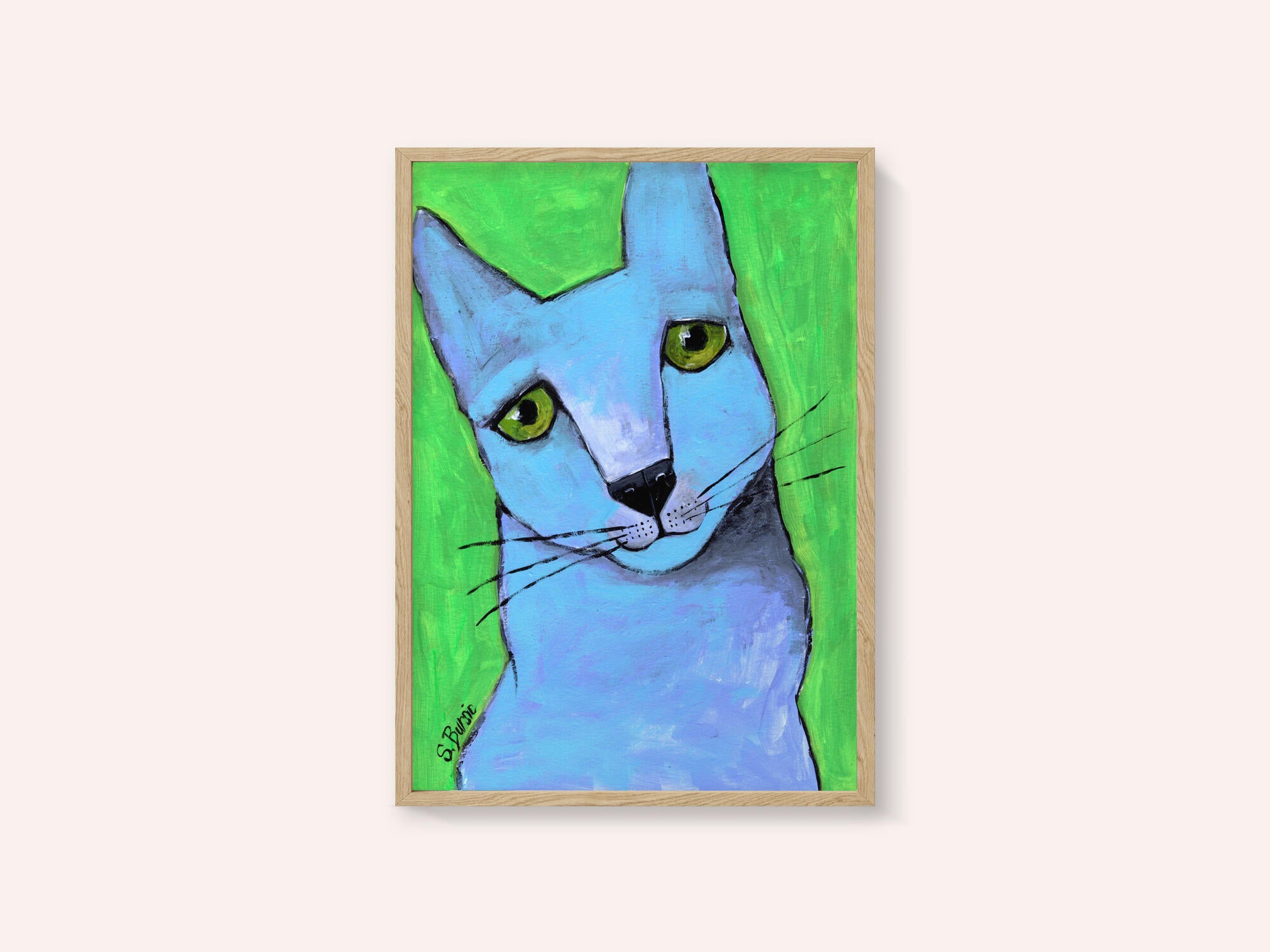 The Big Blue Cat