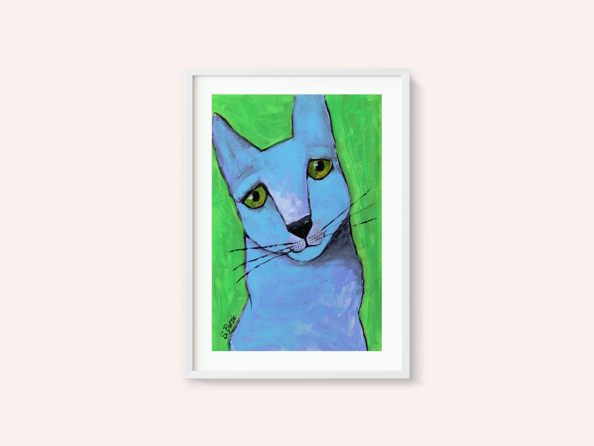 The Big Blue Cat