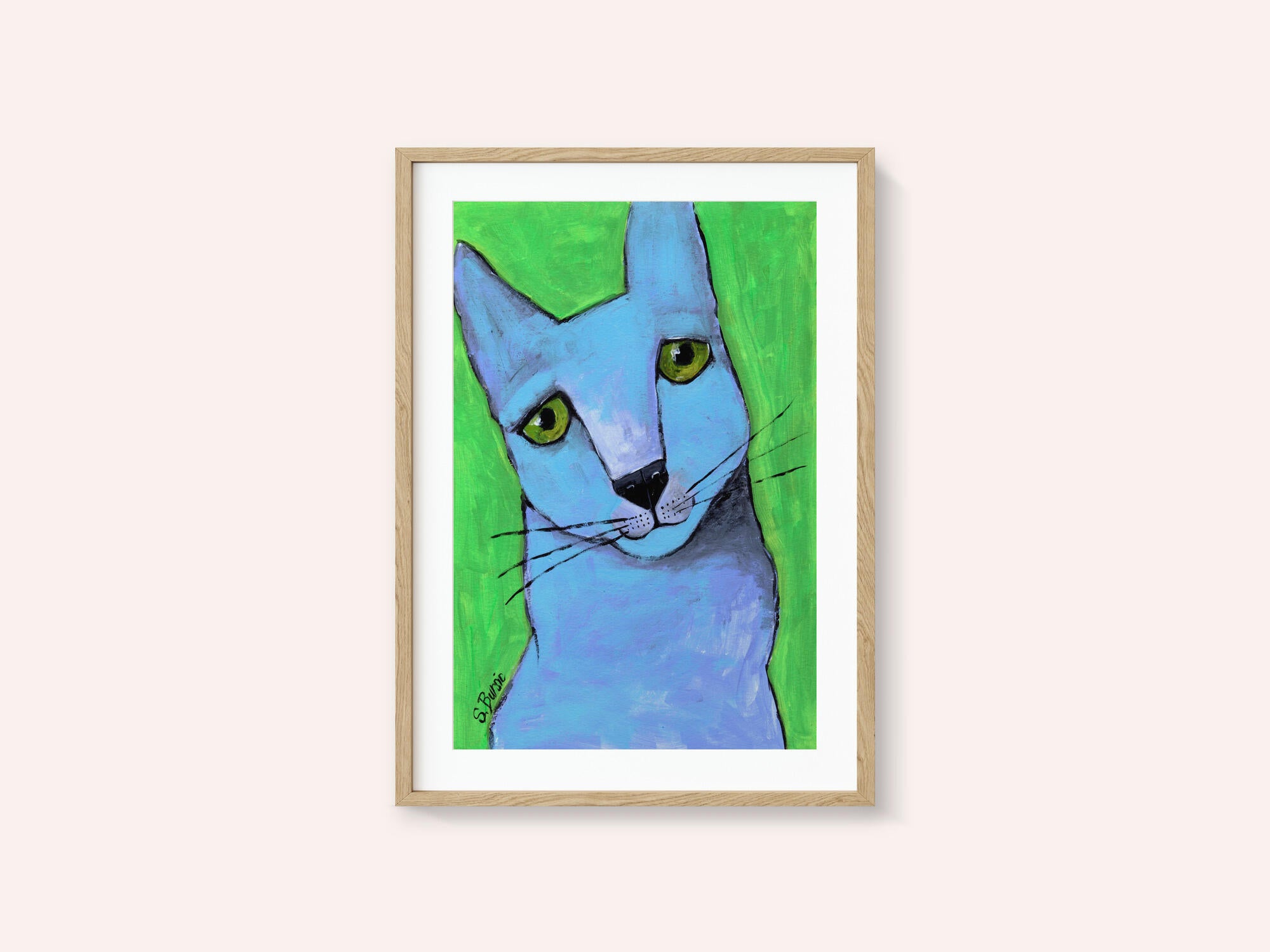 The Big Blue Cat