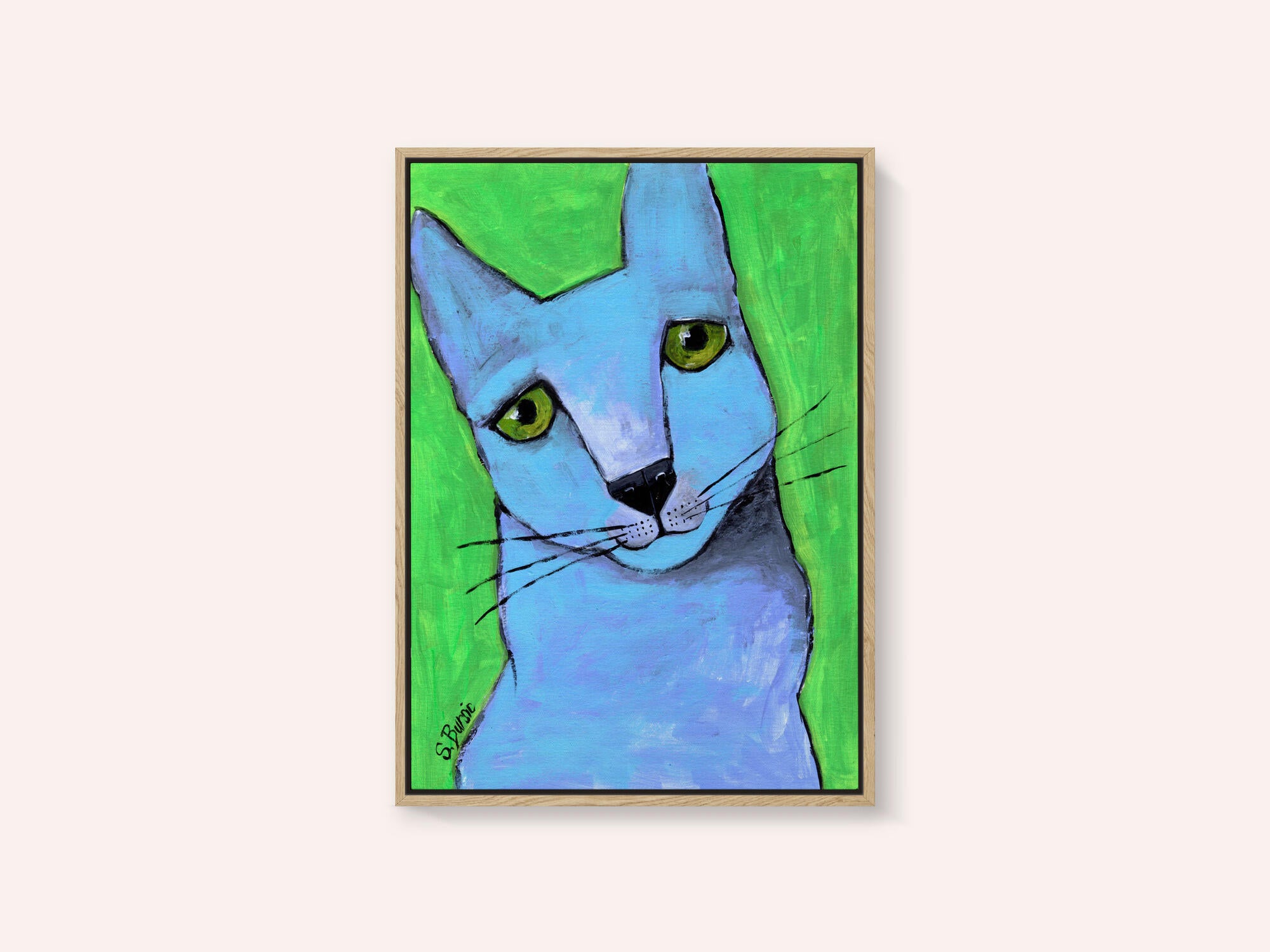 The Big Blue Cat