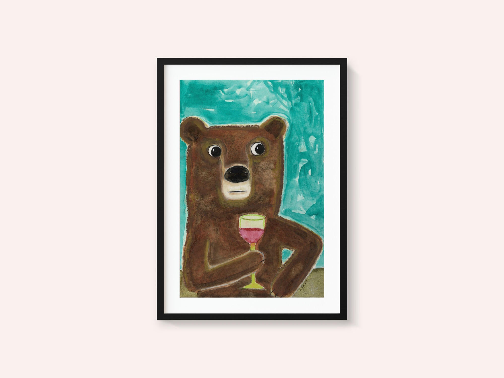 Mr. Bear at the Bar