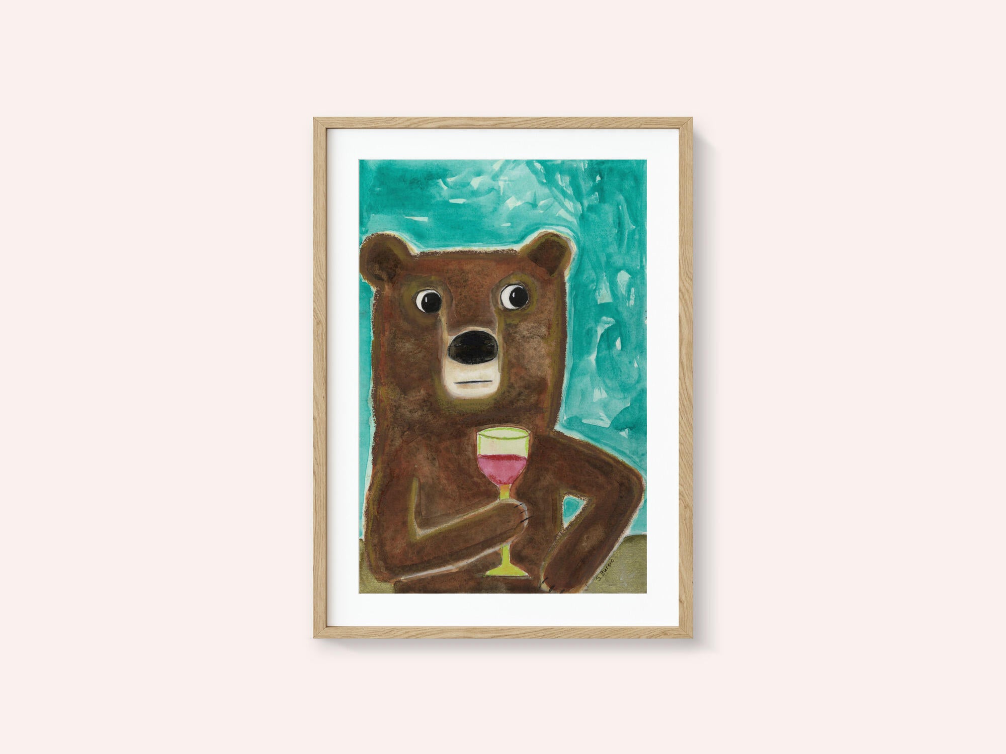 Mr. Bear at the Bar