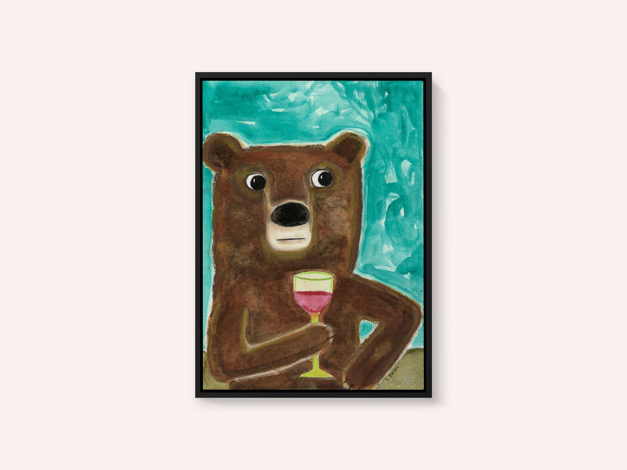 Mr. Bear at the Bar