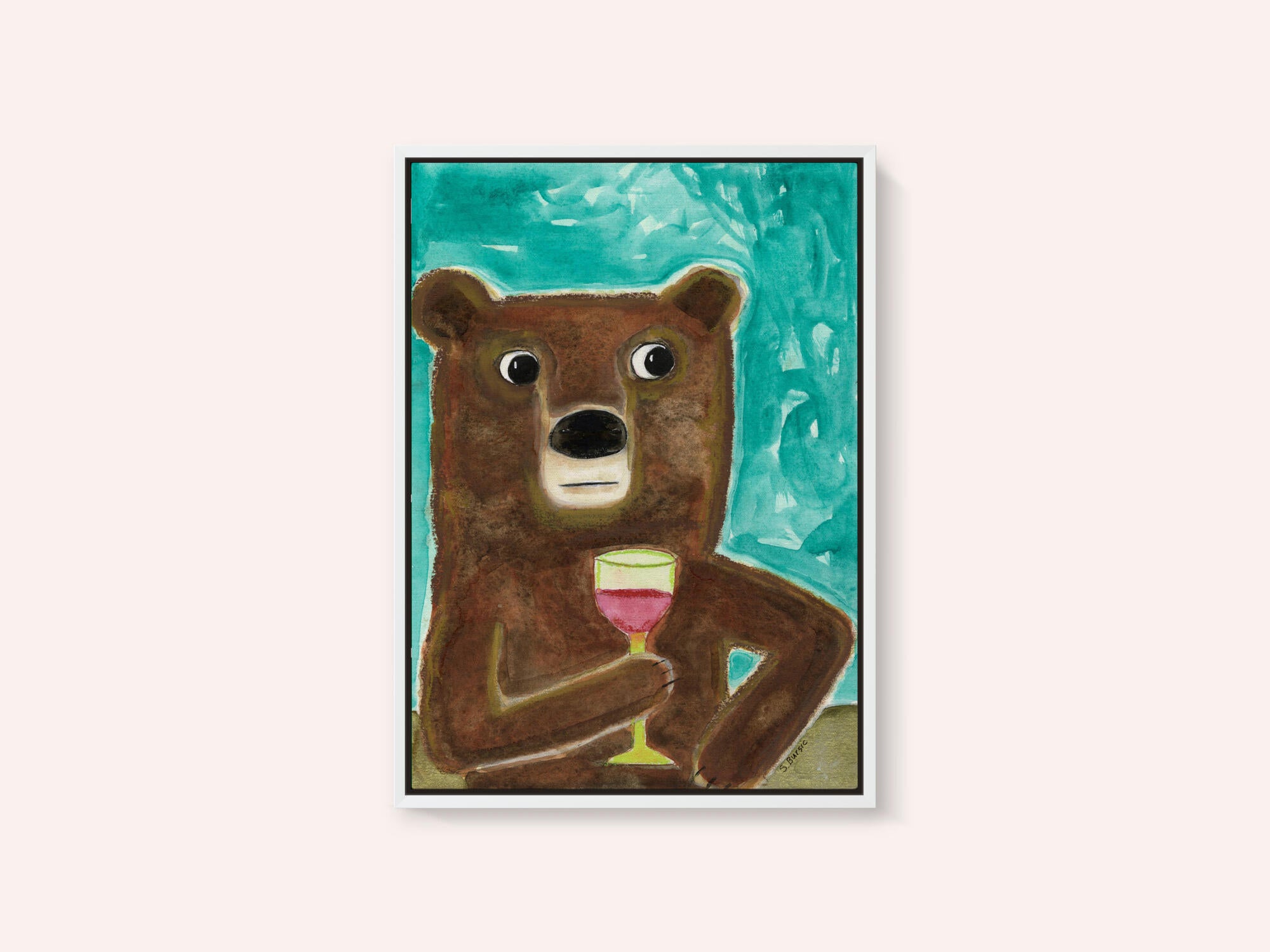 Mr. Bear at the Bar