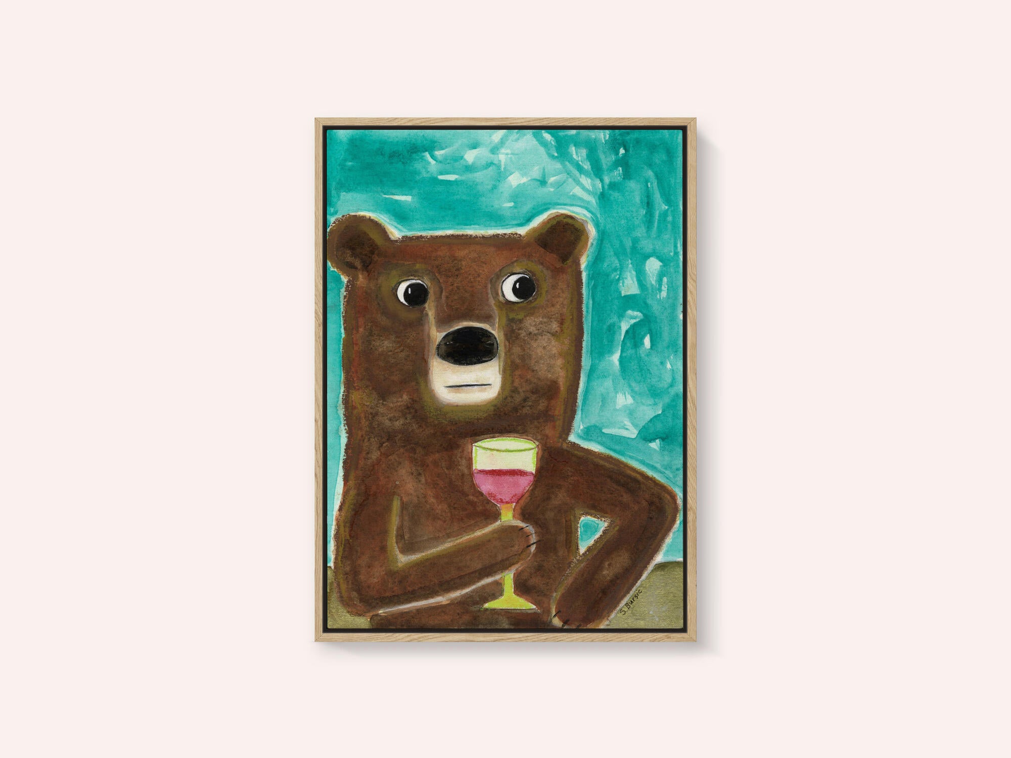 Mr. Bear at the Bar