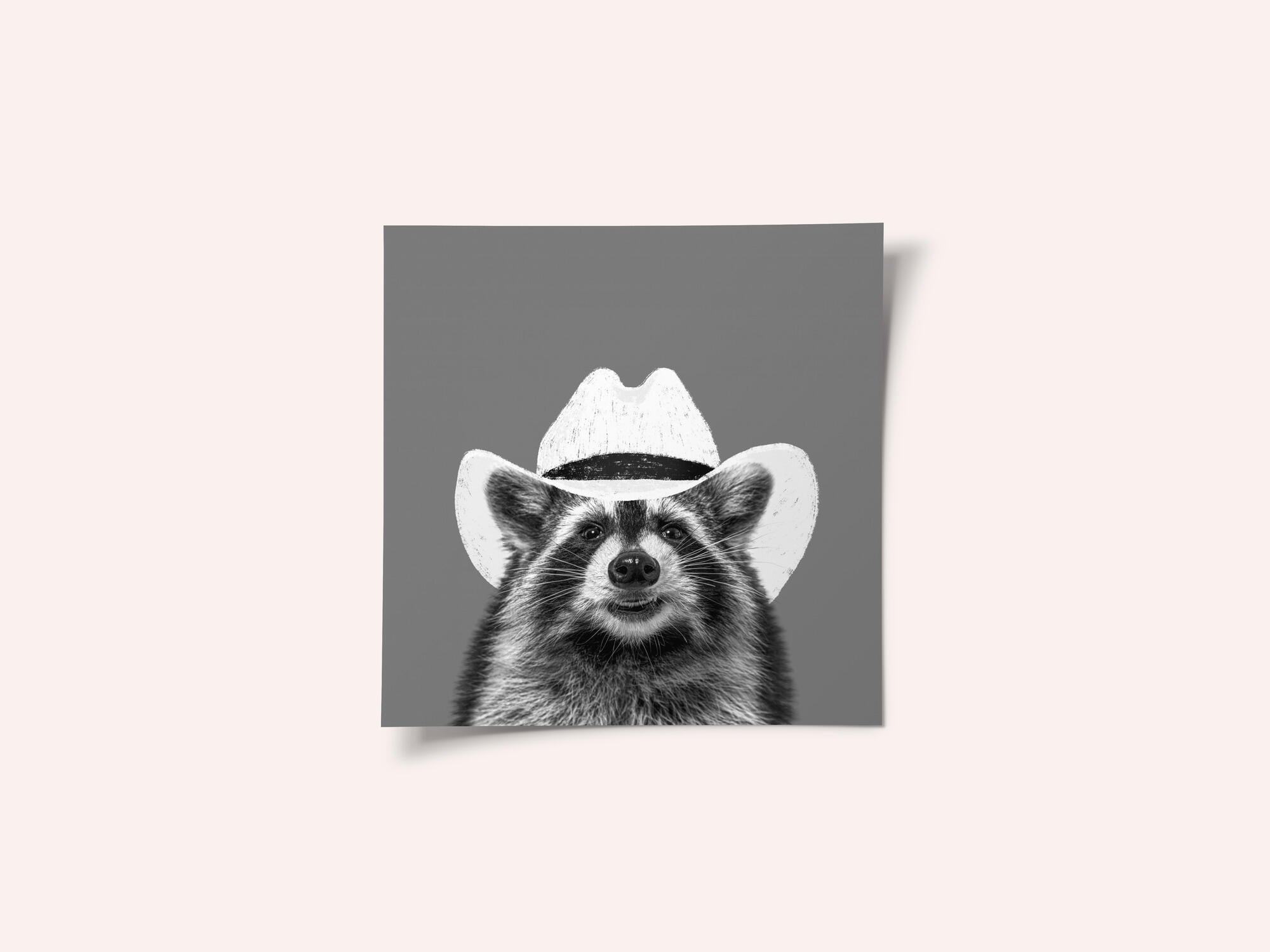 Wyatt The Cowboy Raccoon