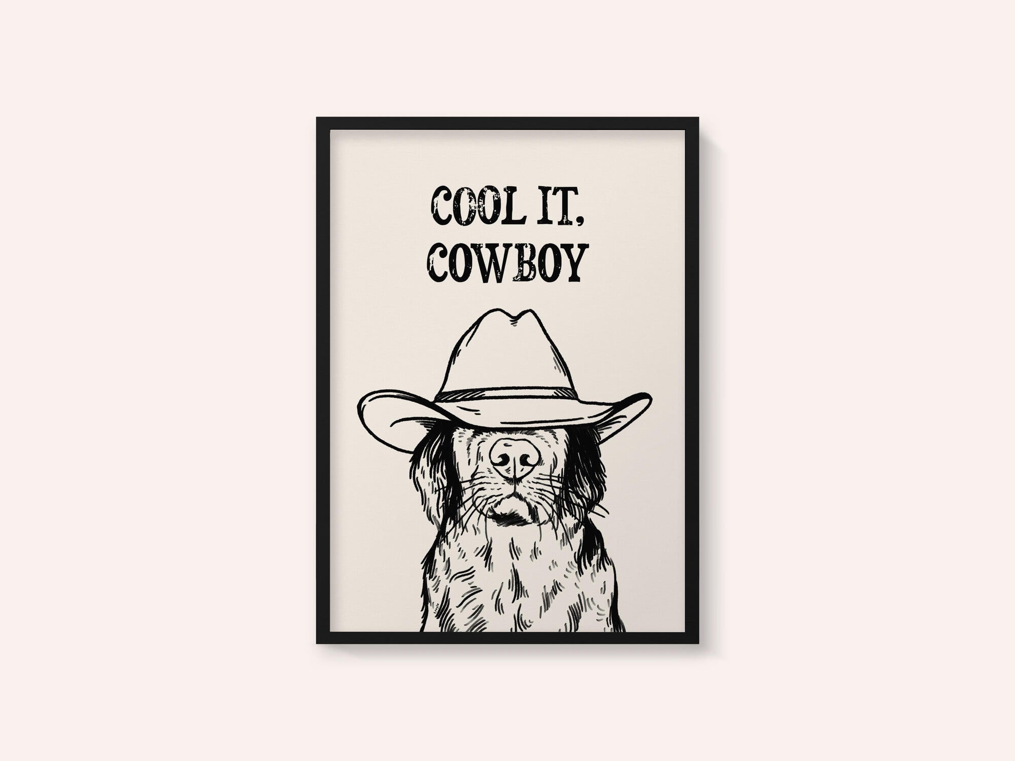 Cool it Cowboy Black