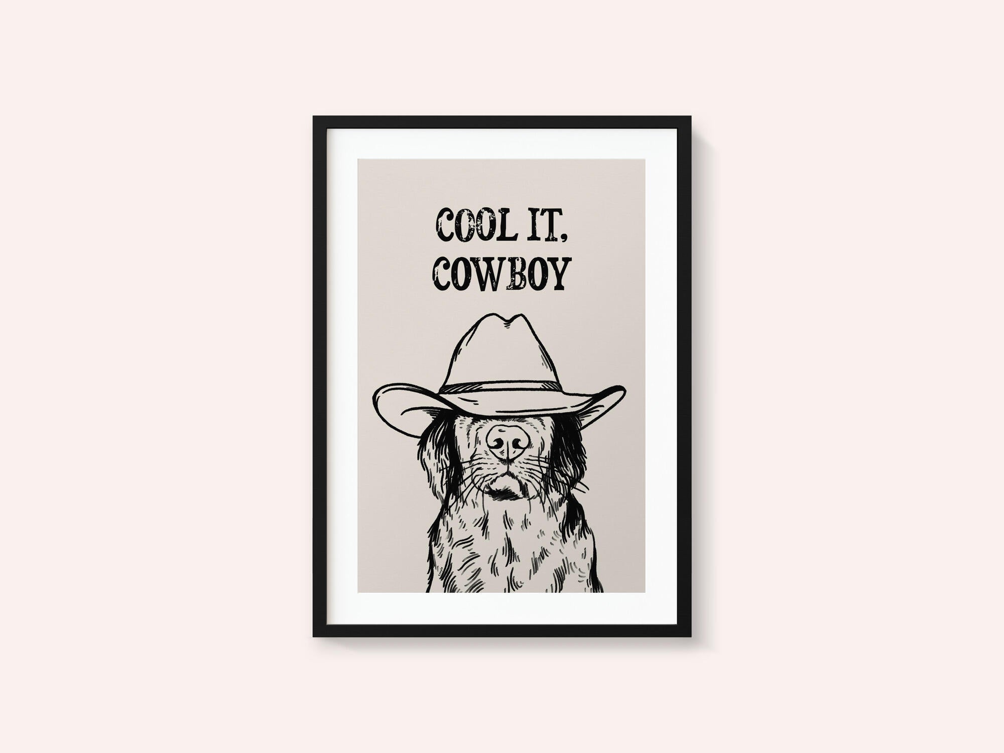 Cool it Cowboy Black