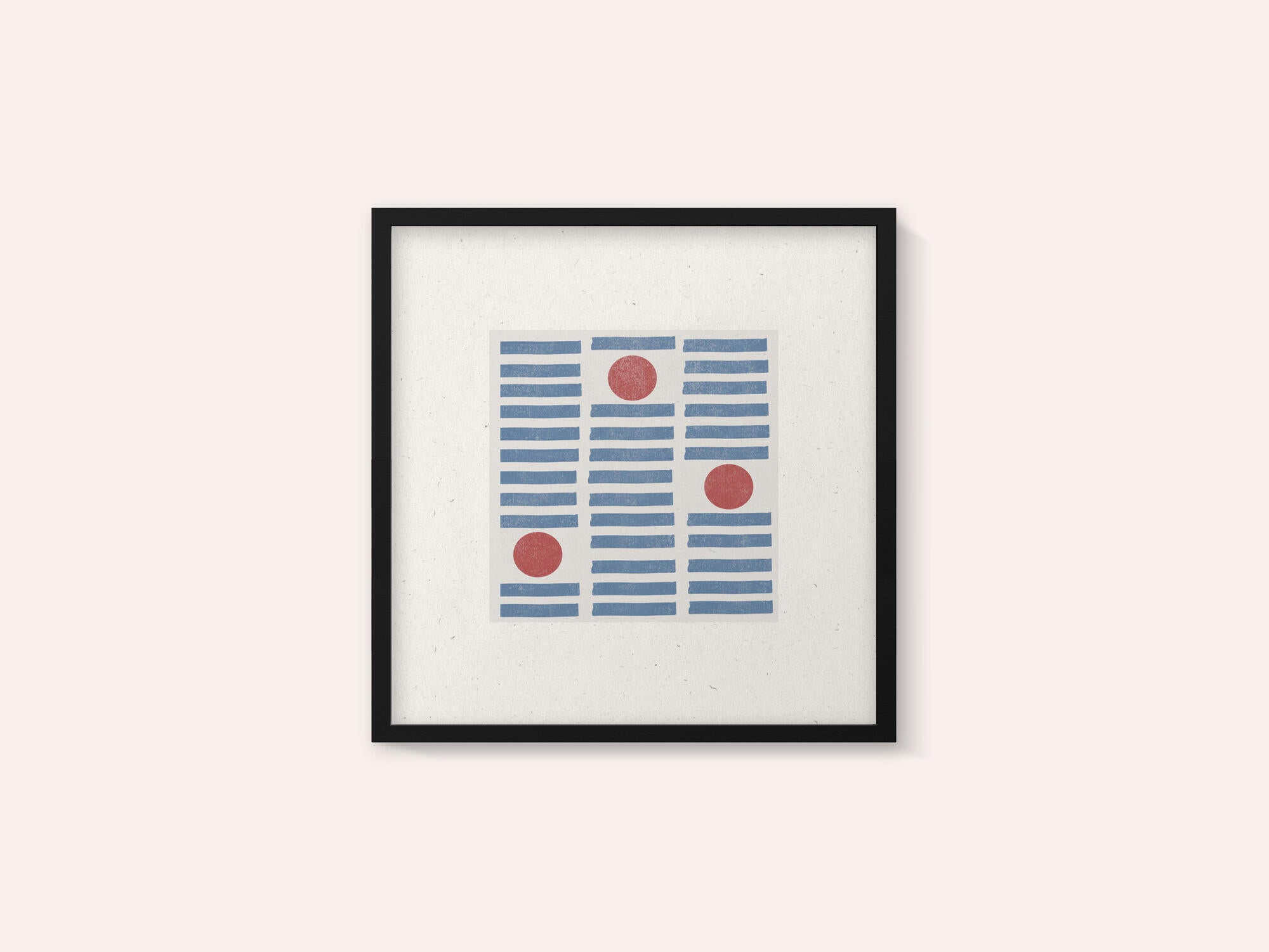 Red Circles, Blue Lines