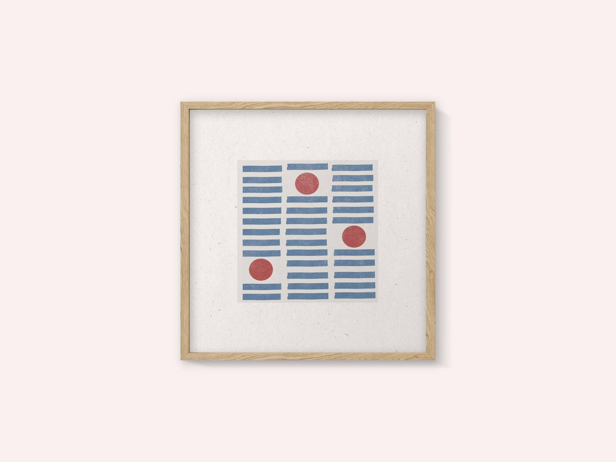 Red Circles, Blue Lines