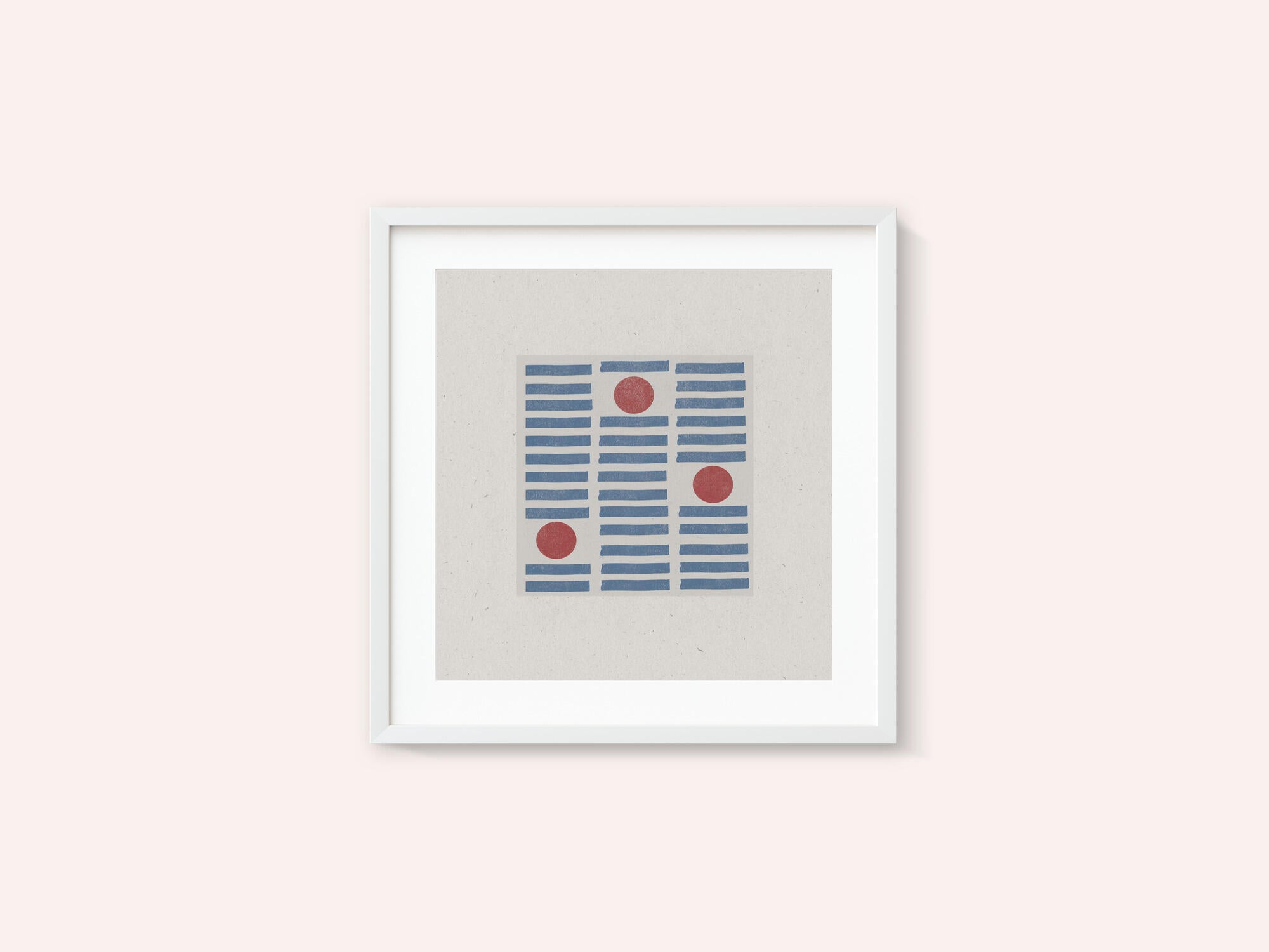 Red Circles, Blue Lines