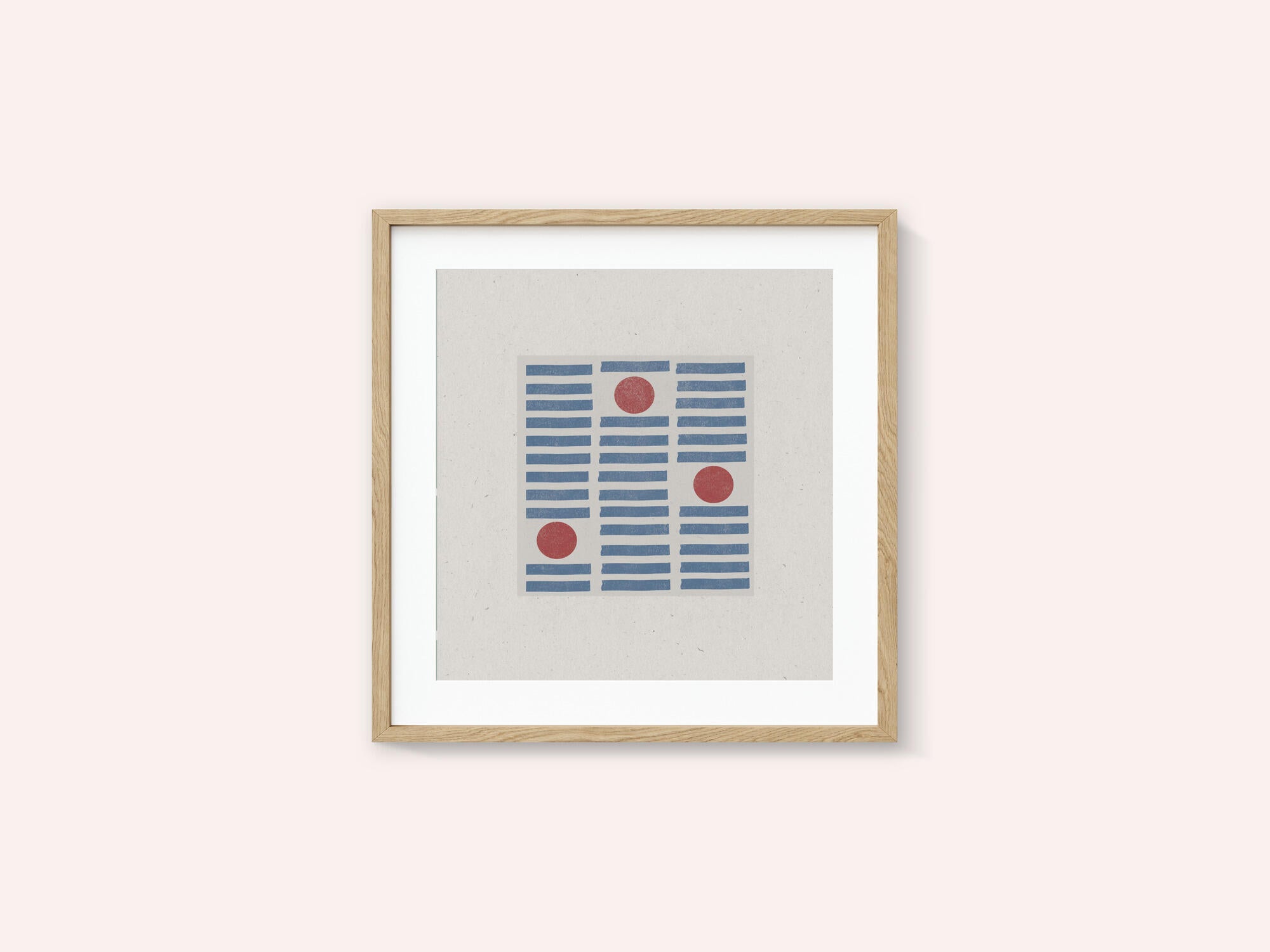 Red Circles, Blue Lines