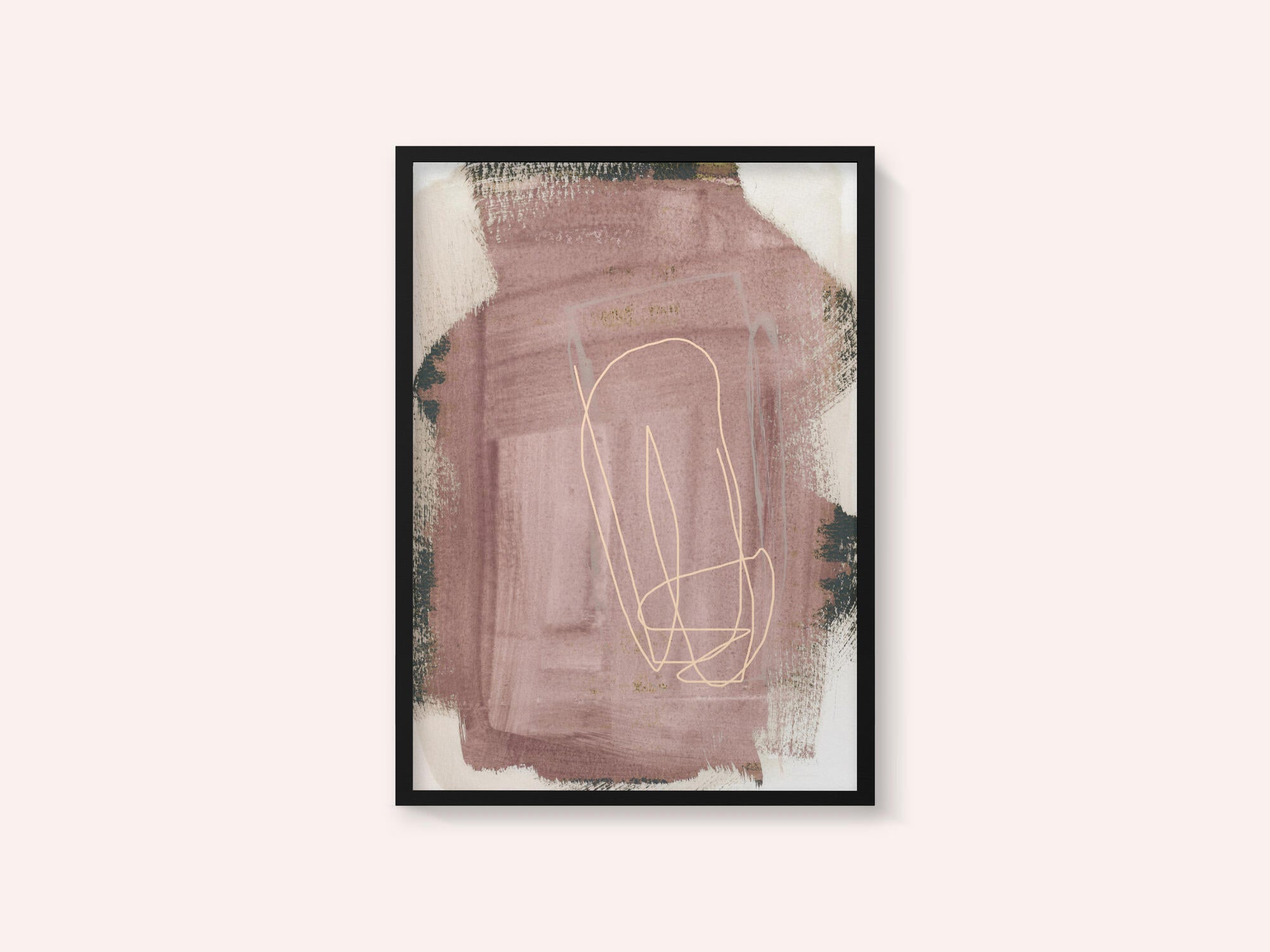 Abstract Brush Strokes 183 Kopie