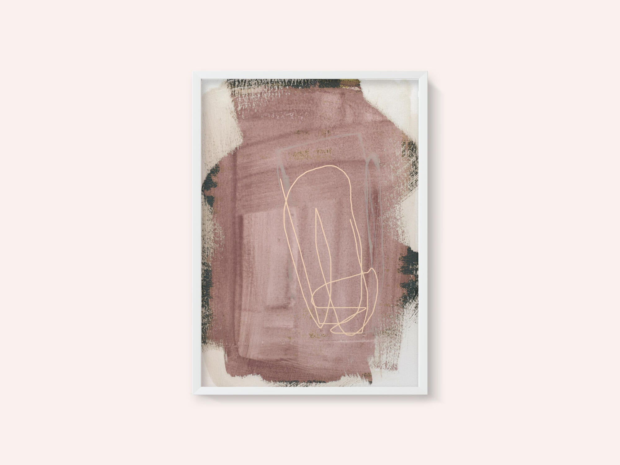 Abstract Brush Strokes 183 Kopie