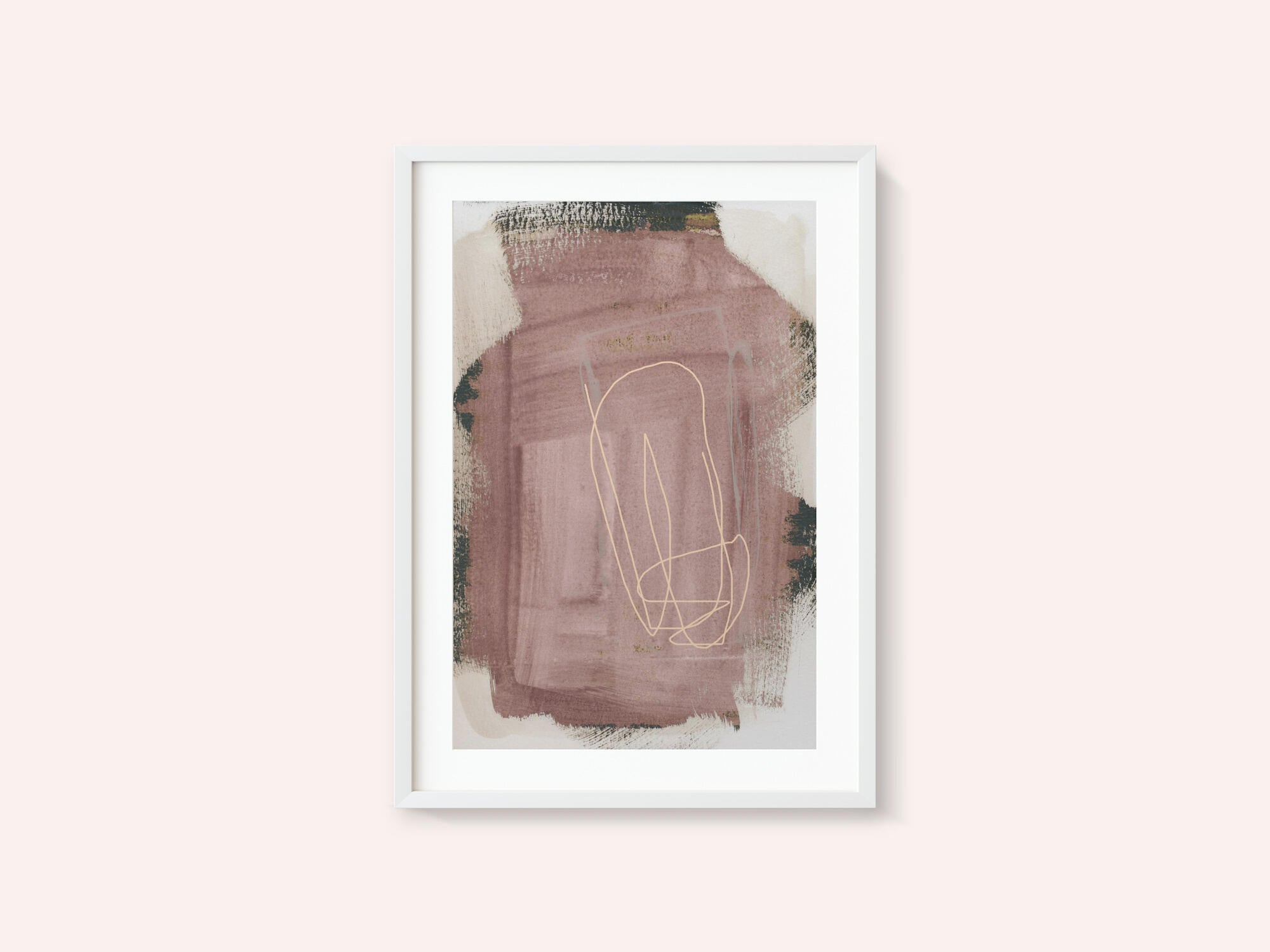 Abstract Brush Strokes 183 Kopie