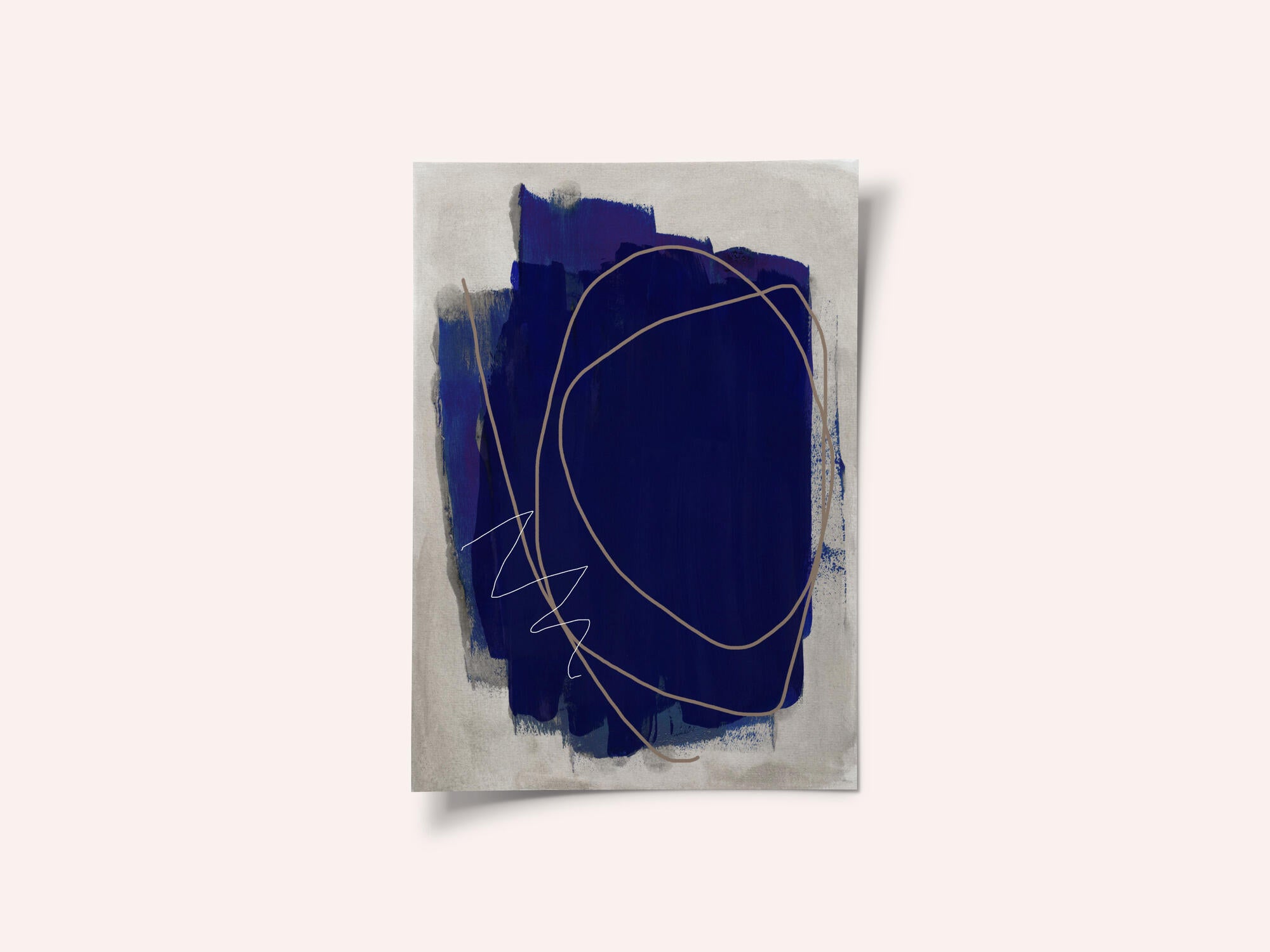 Blue Strokes 5