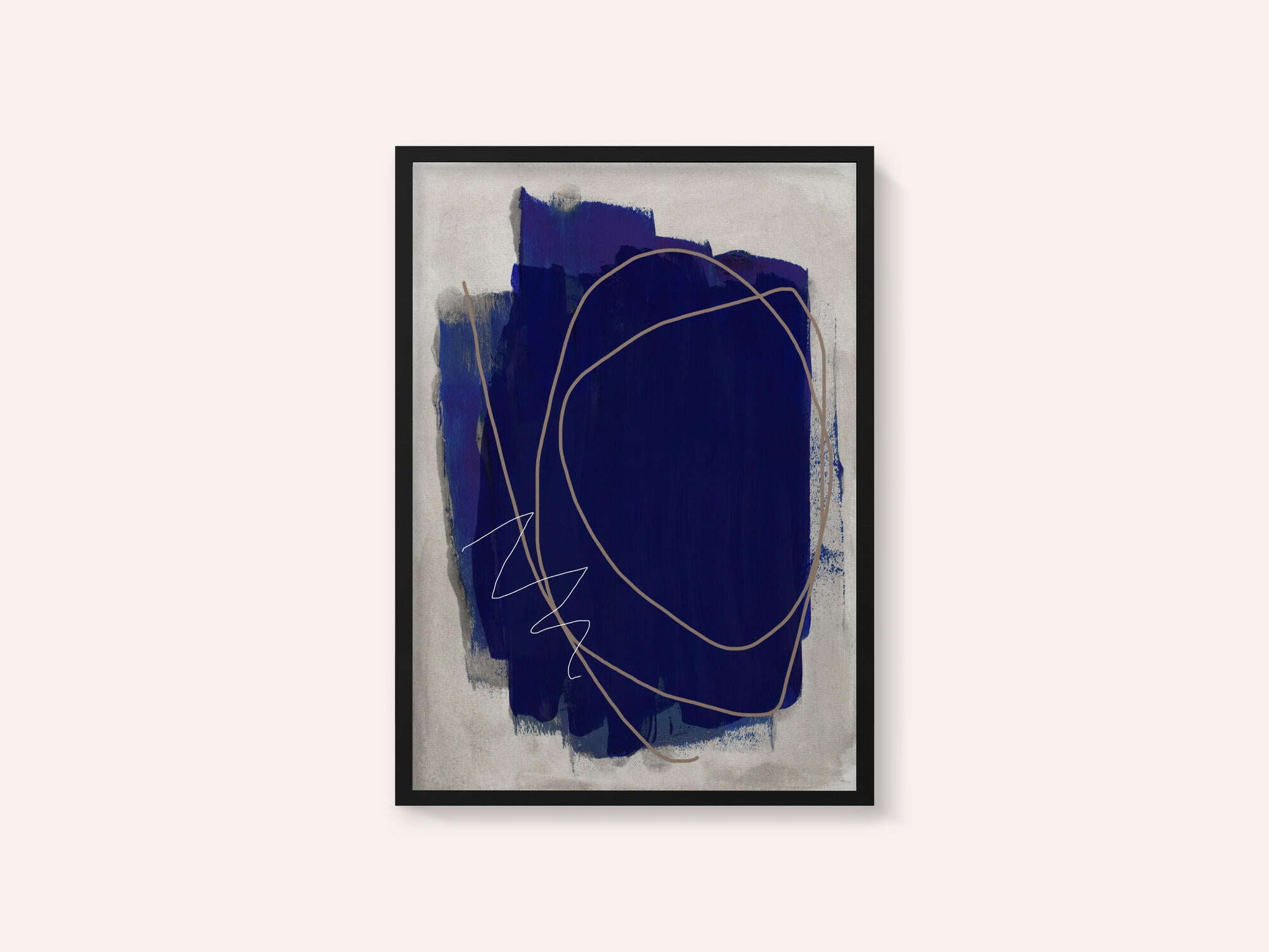 Blue Strokes 5
