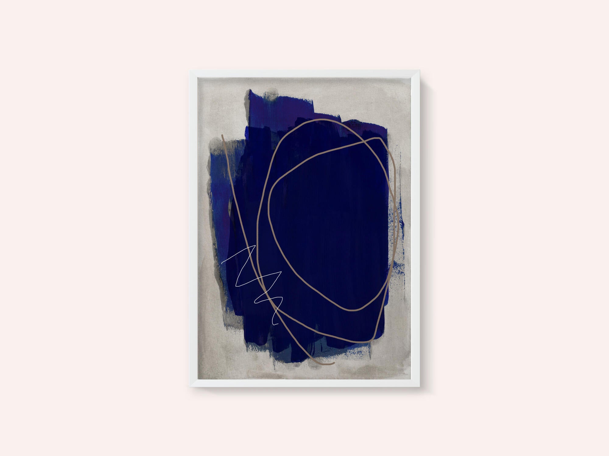 Blue Strokes 5