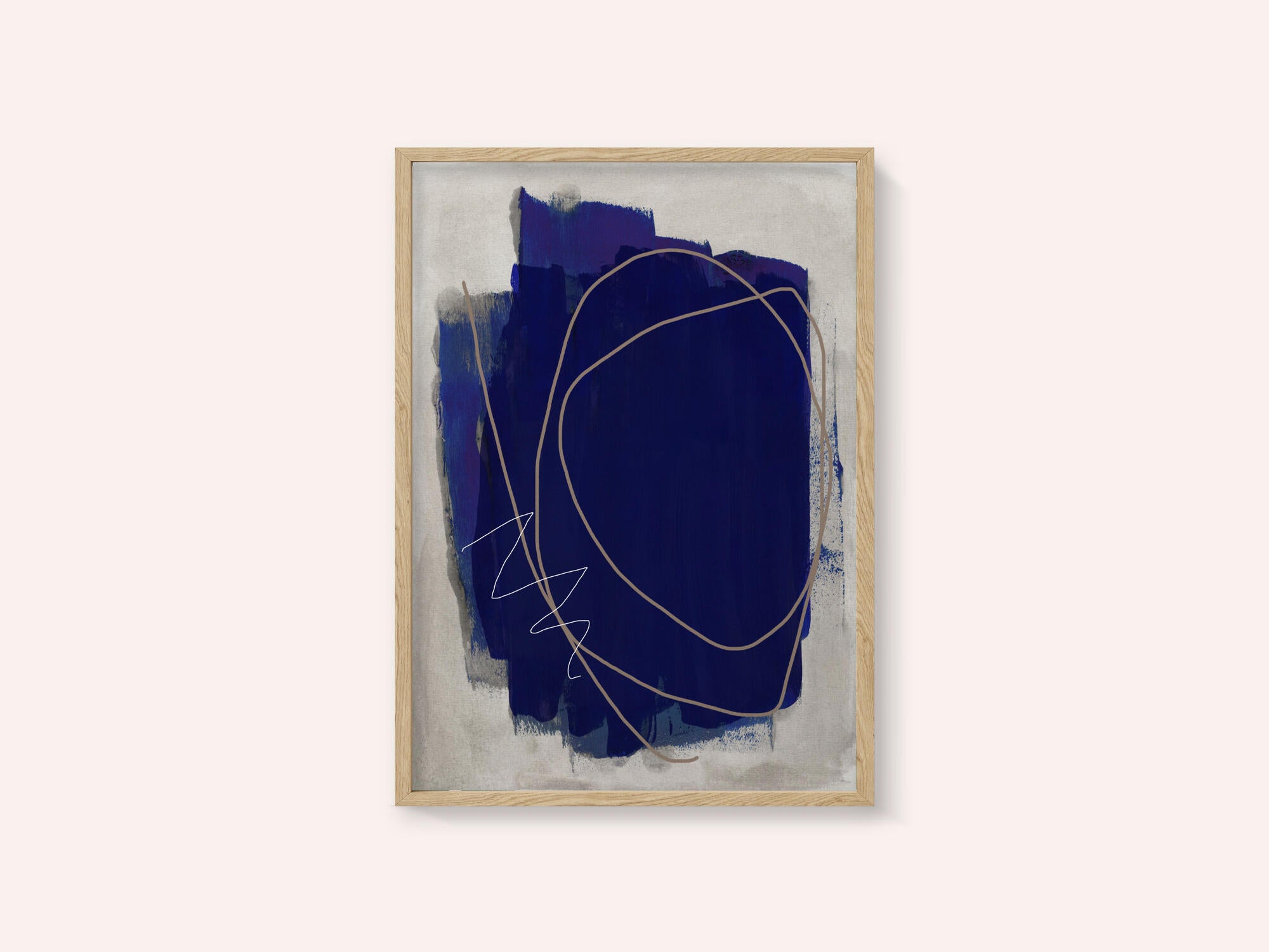 Blue Strokes 5