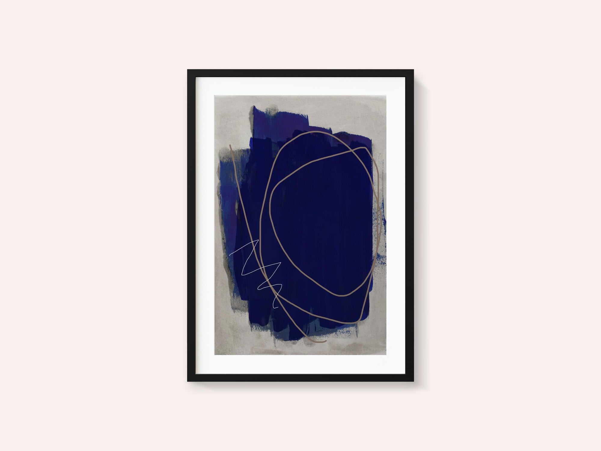Blue Strokes 5