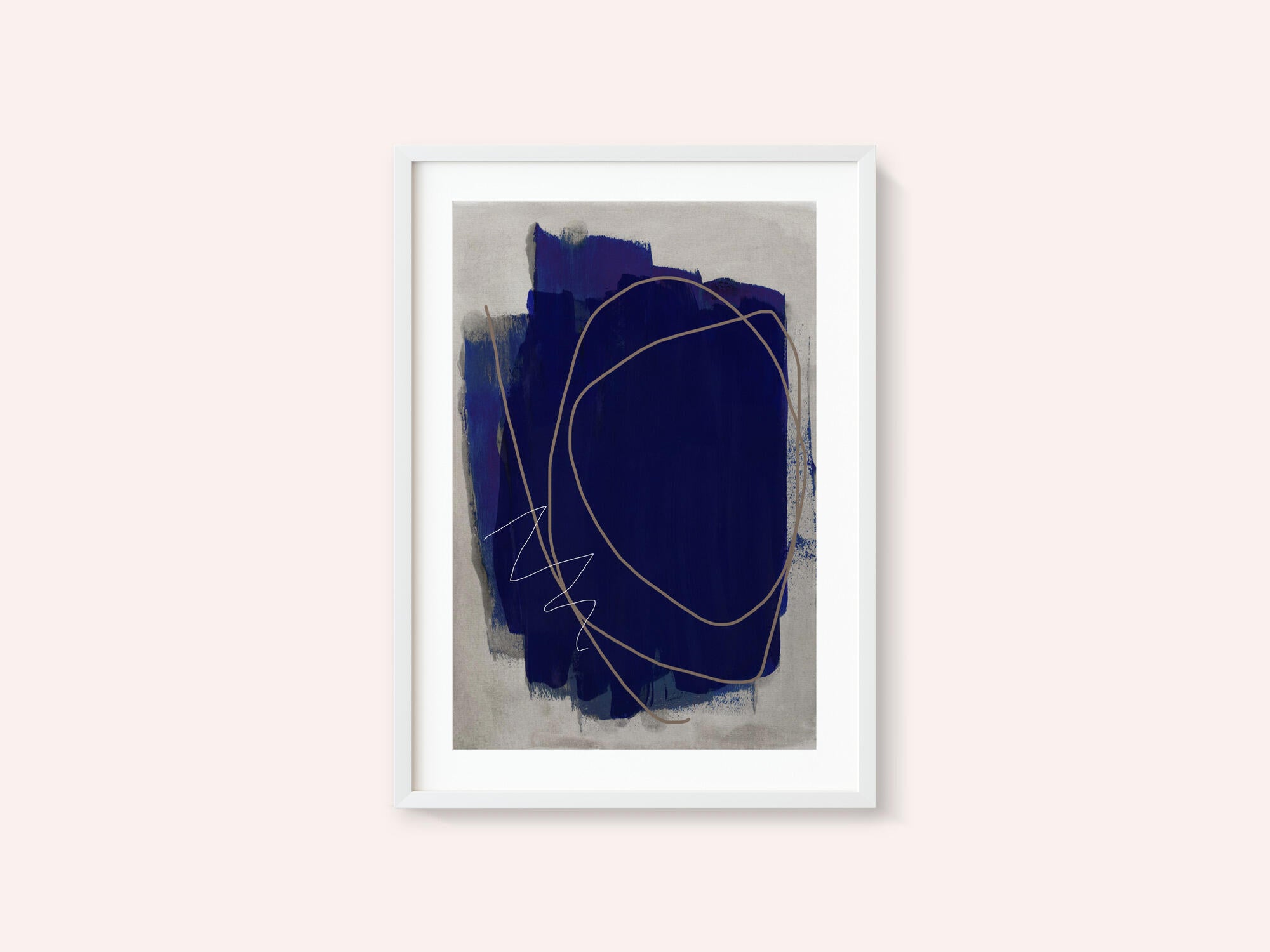 Blue Strokes 5