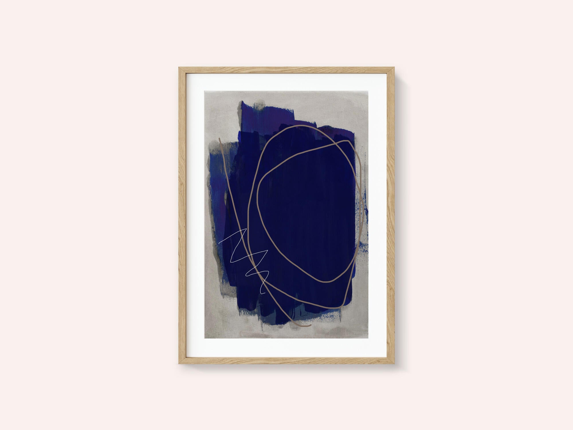 Blue Strokes 5