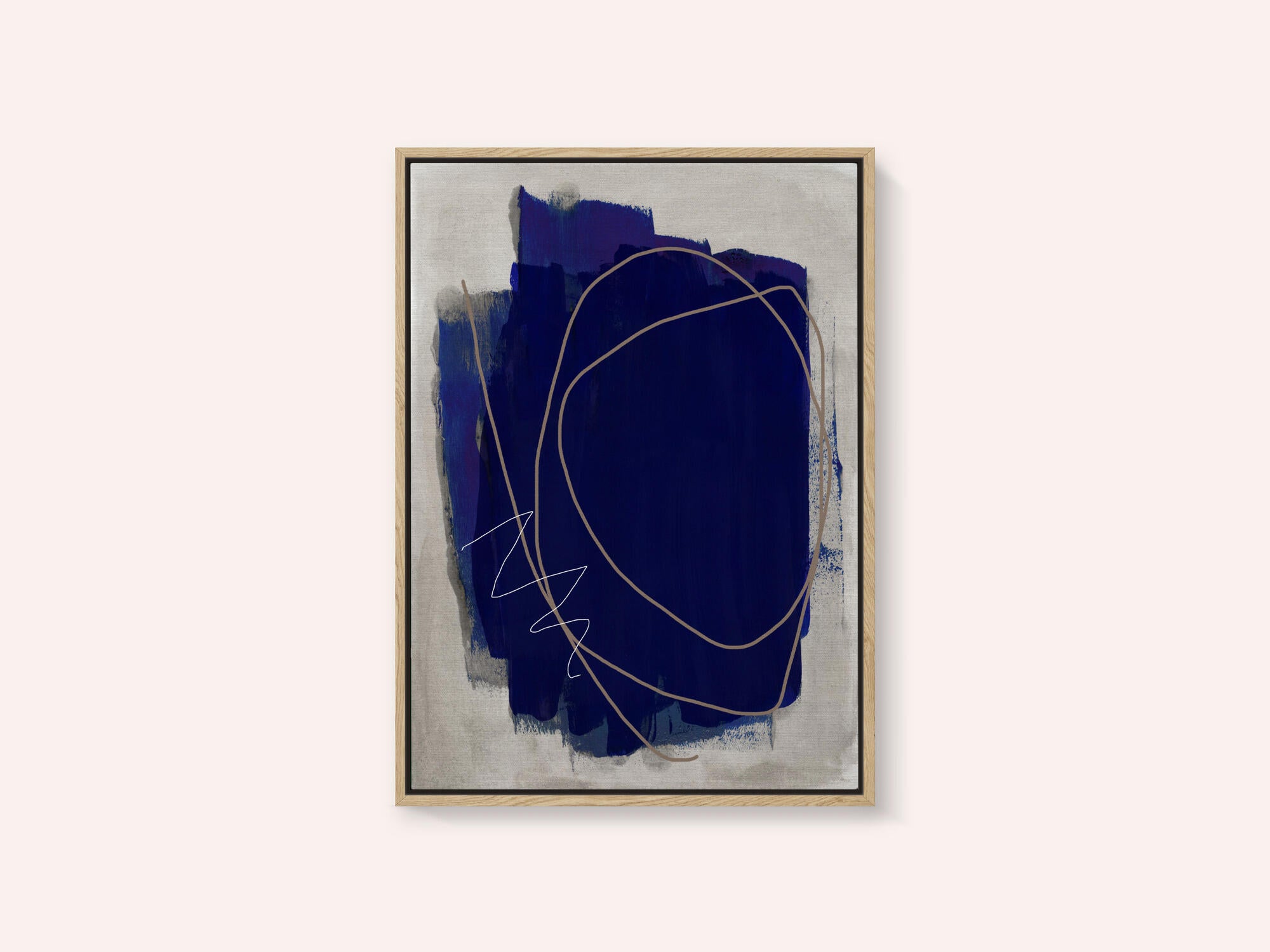 Blue Strokes 5