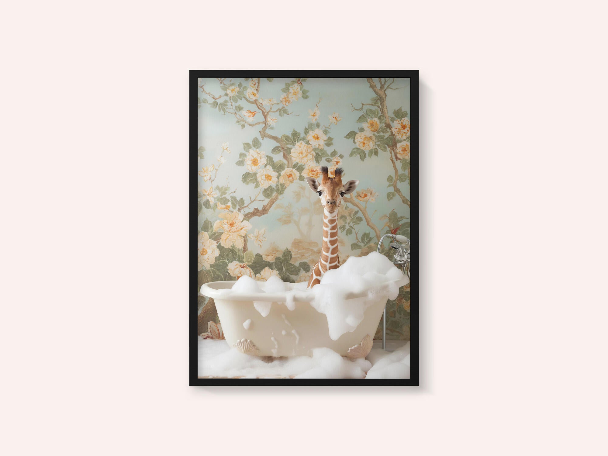 Giraffe Blossom Bath