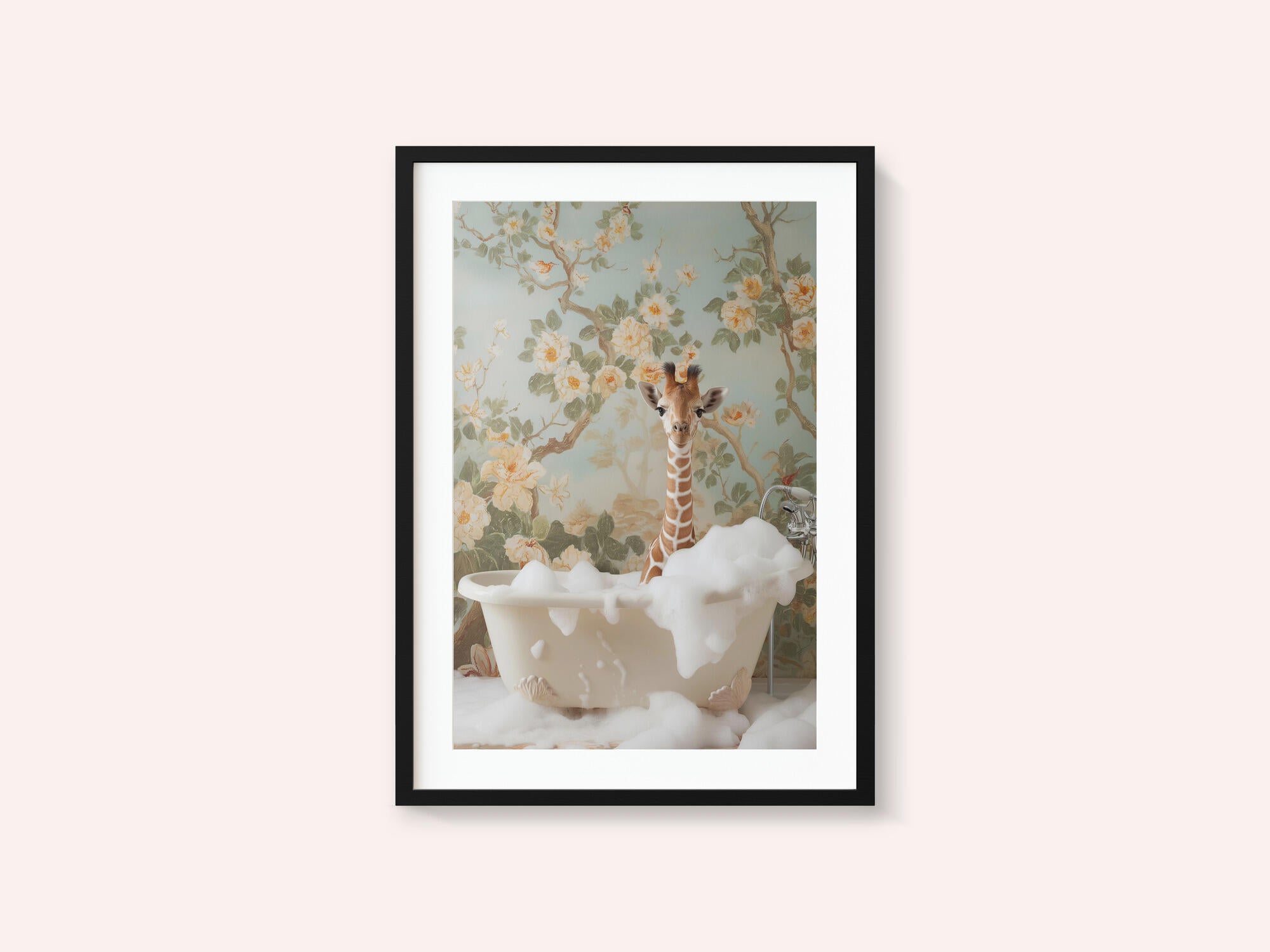Giraffe Blossom Bath