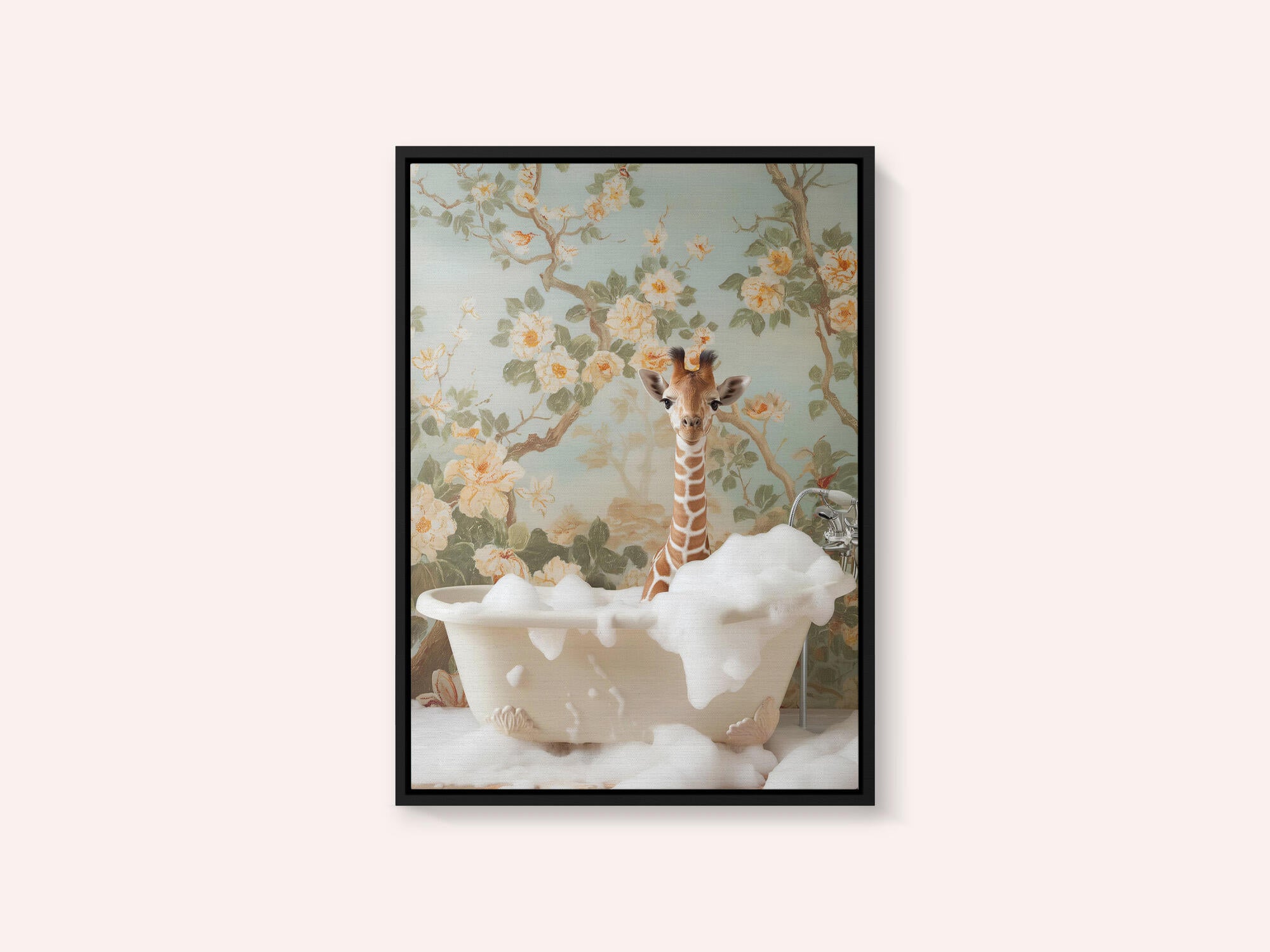 Giraffe Blossom Bath