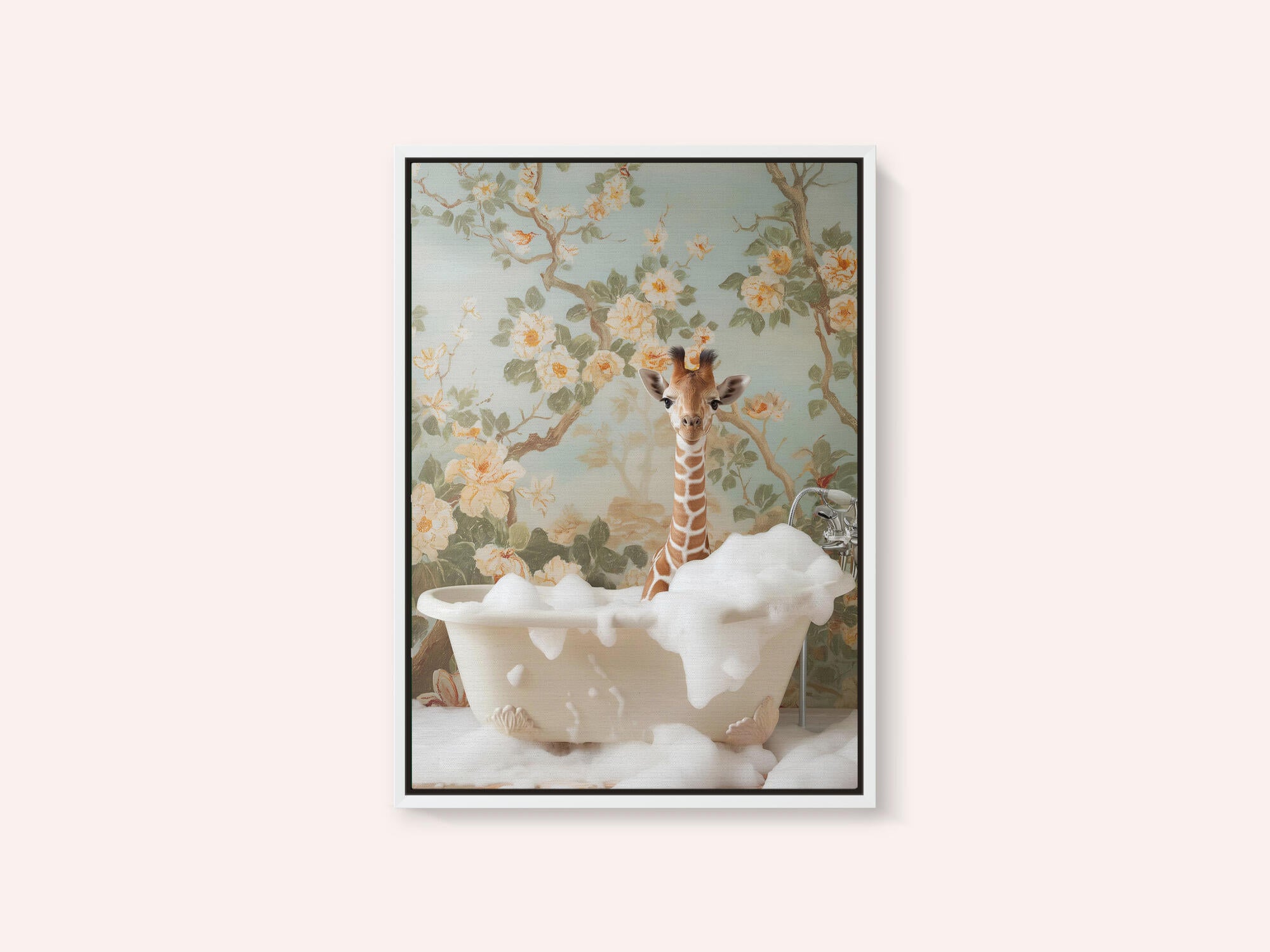 Giraffe Blossom Bath