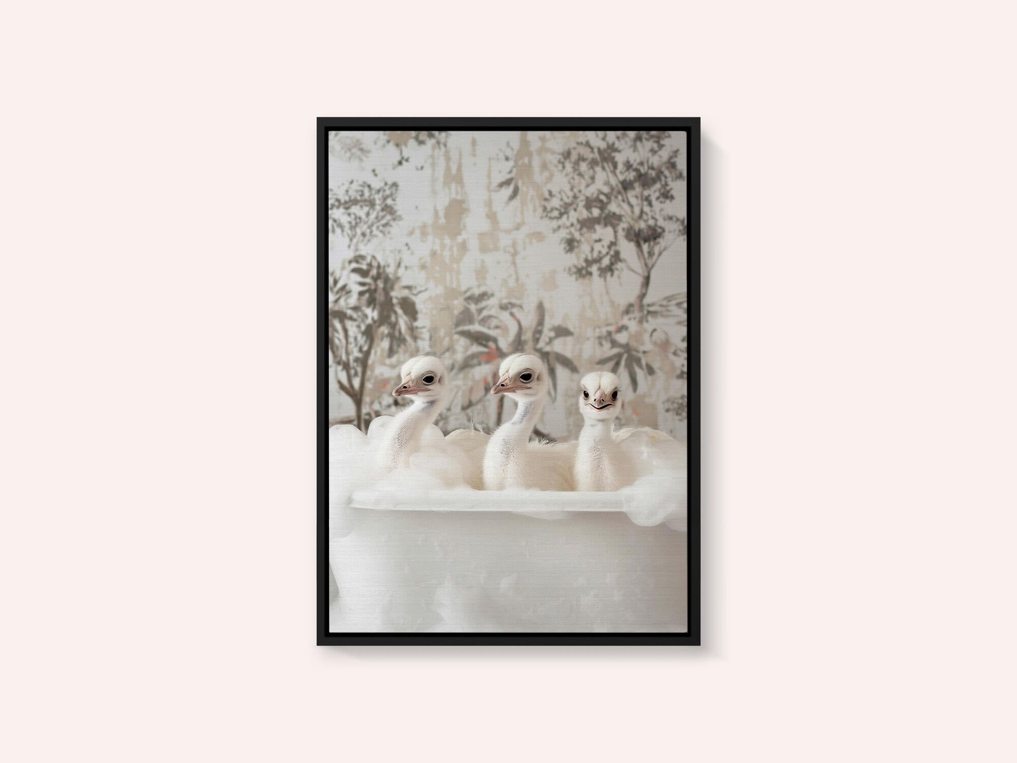 Ostrich Bath Time Delight
