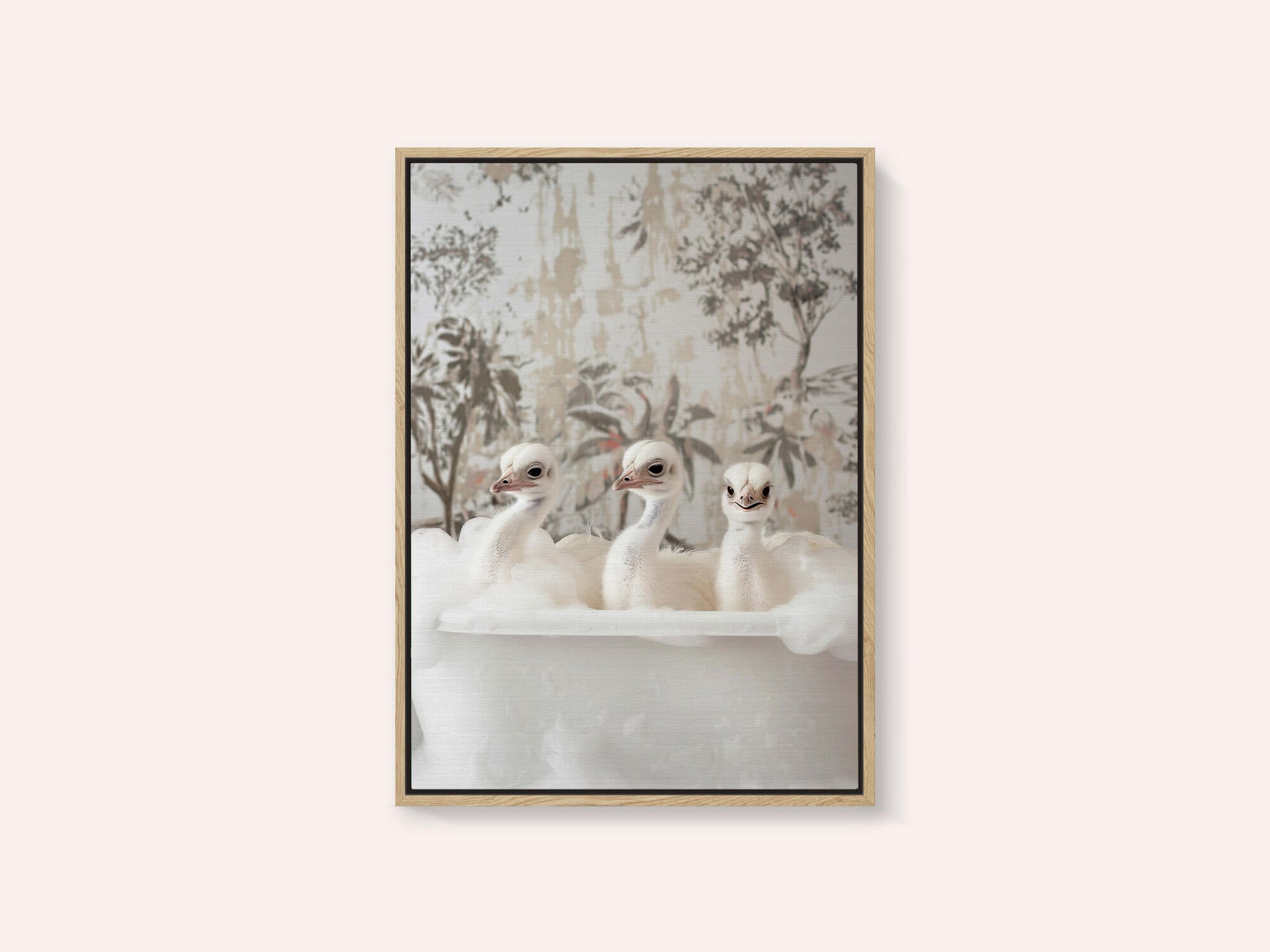Ostrich Bath Time Delight