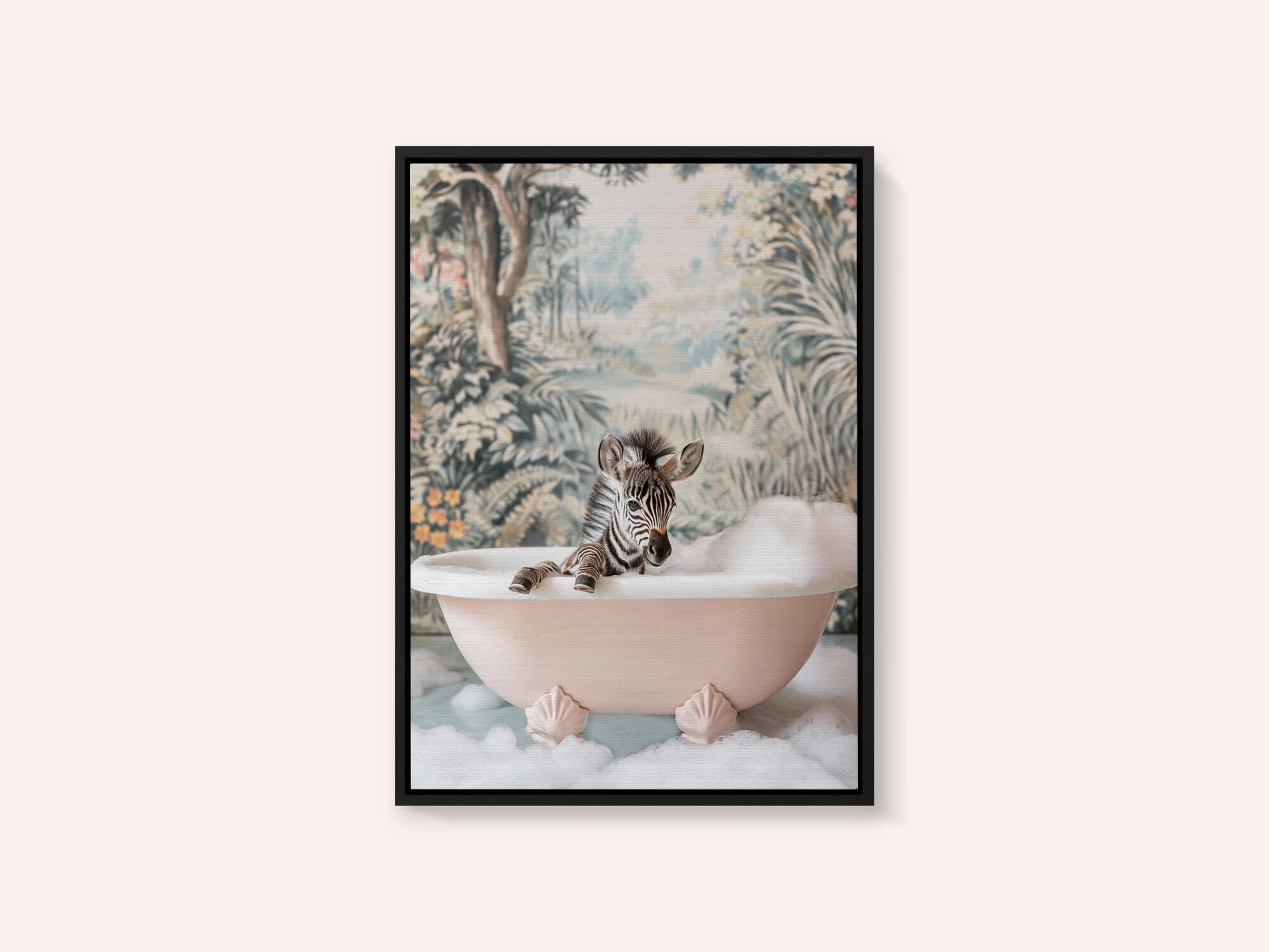 Zebra’s Bath Time