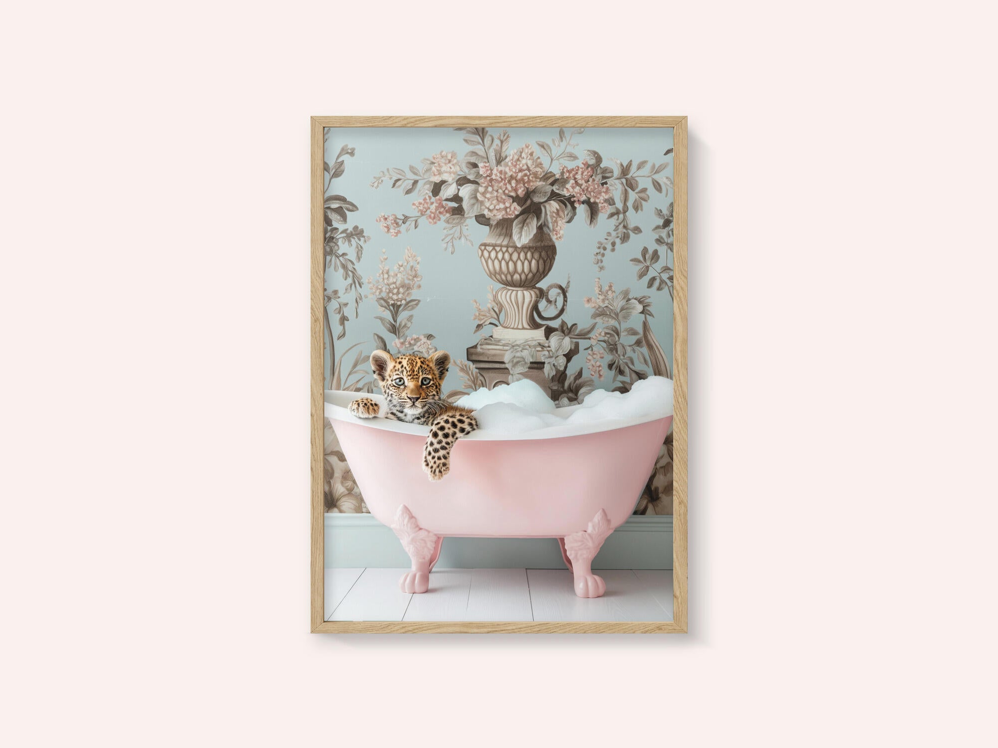 Leopard’s Pink Bubble Bath
