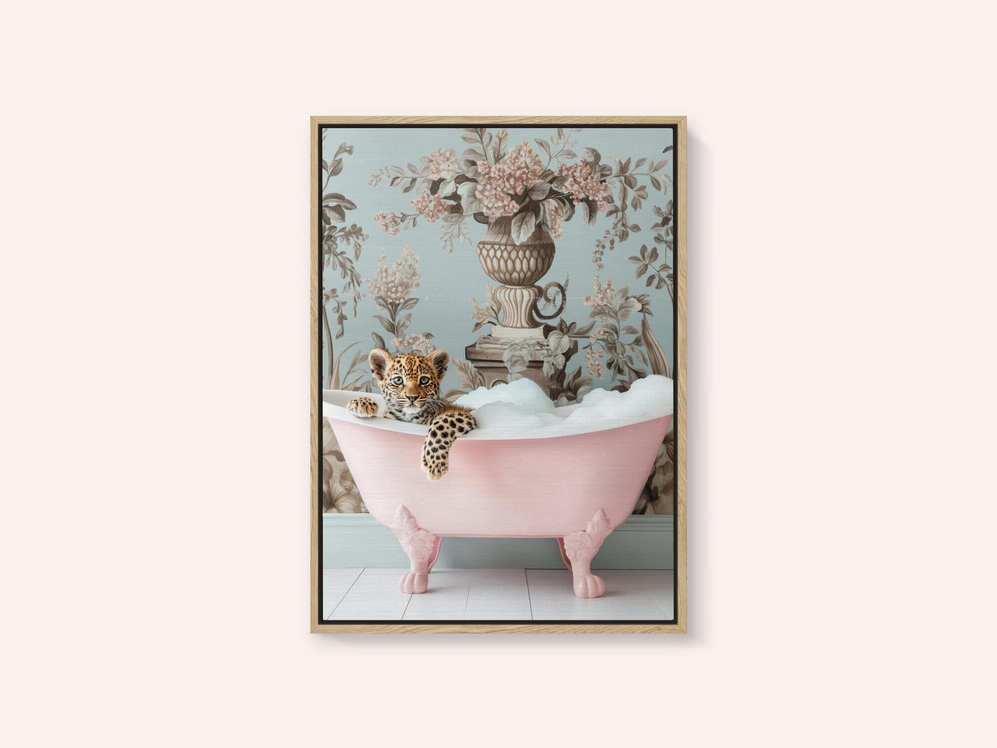 Leopard’s Pink Bubble Bath