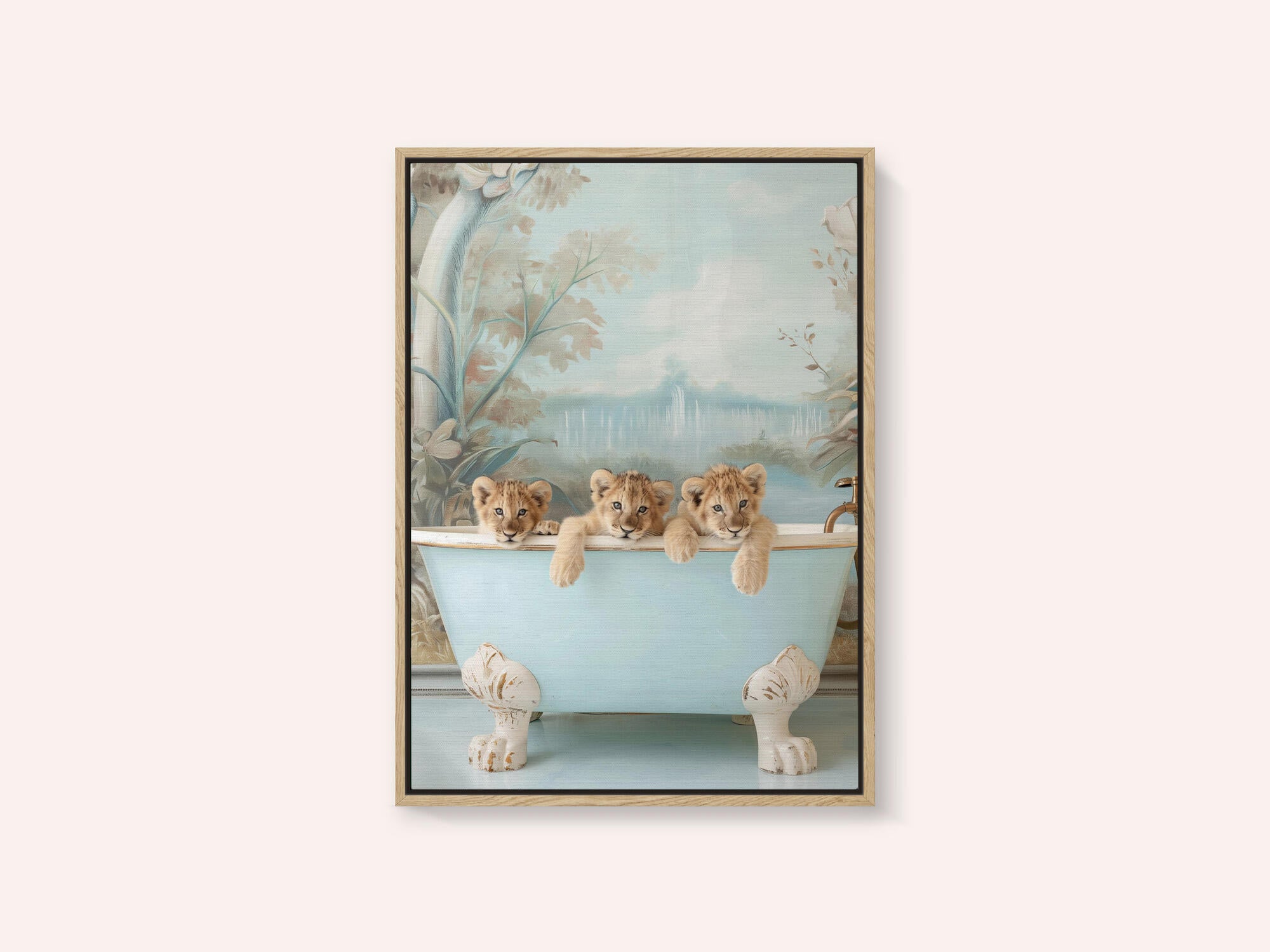 Blue Lagoon Lion Cubs
