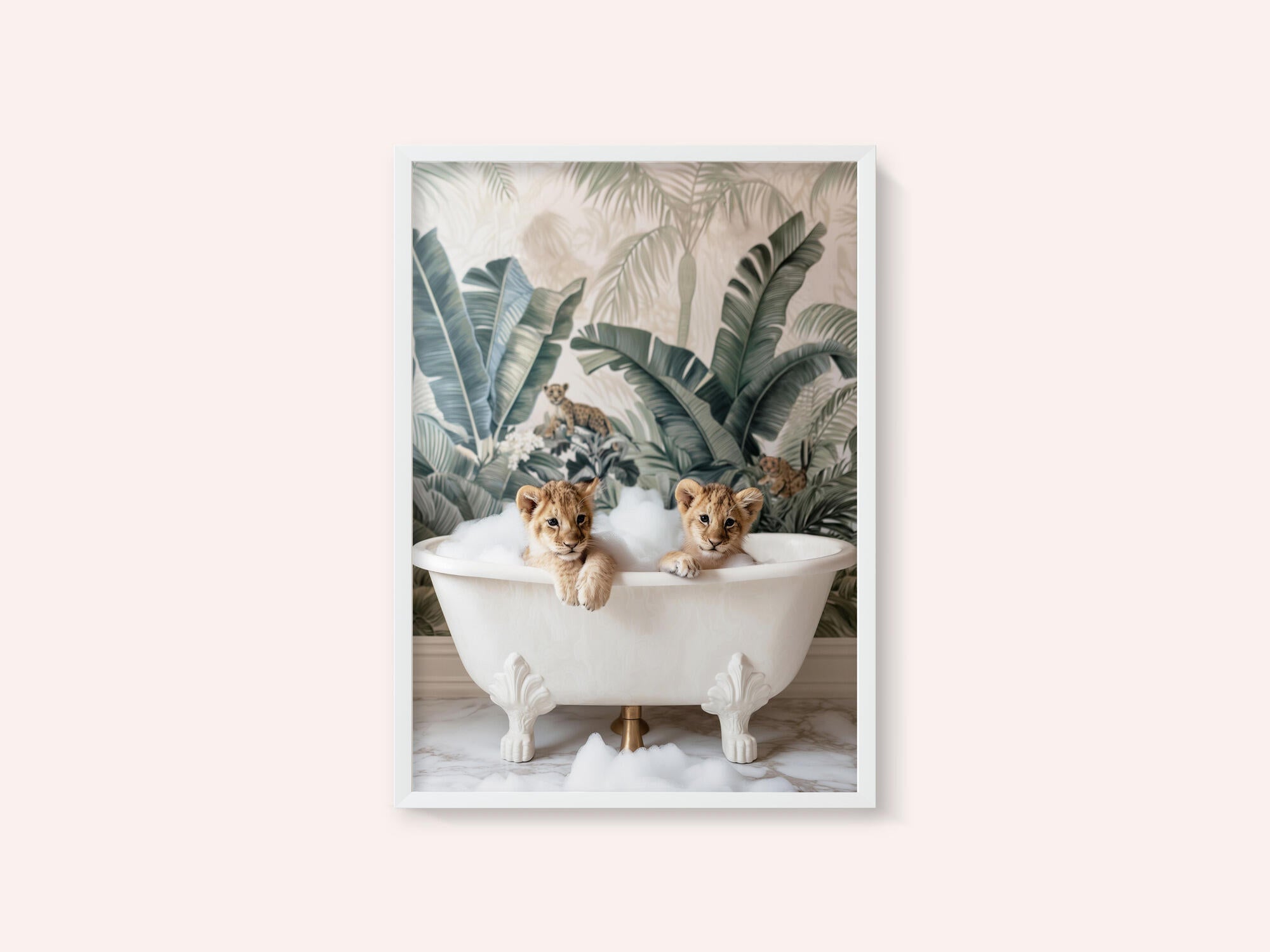 Tropical Lion Bath