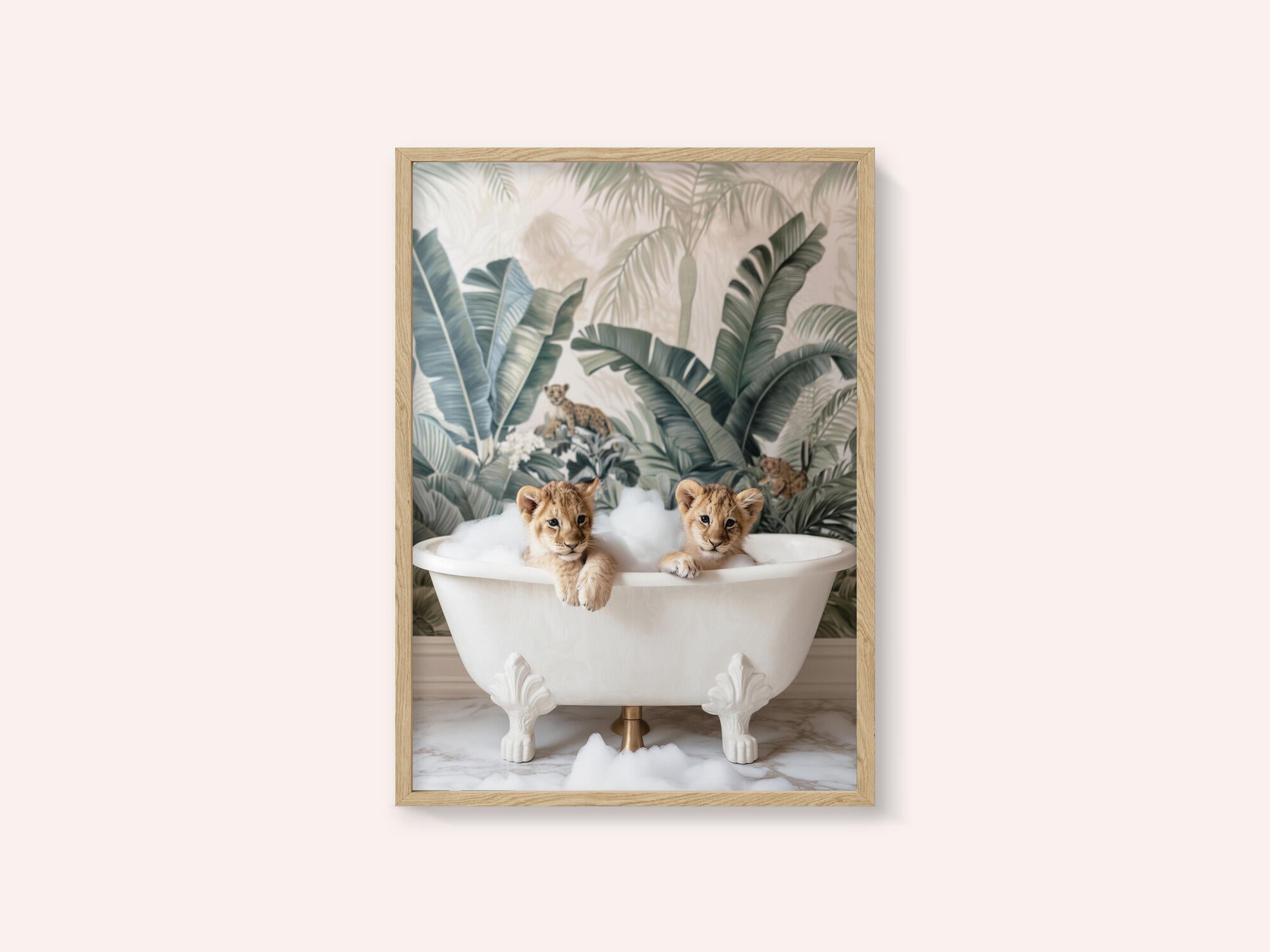Tropical Lion Bath
