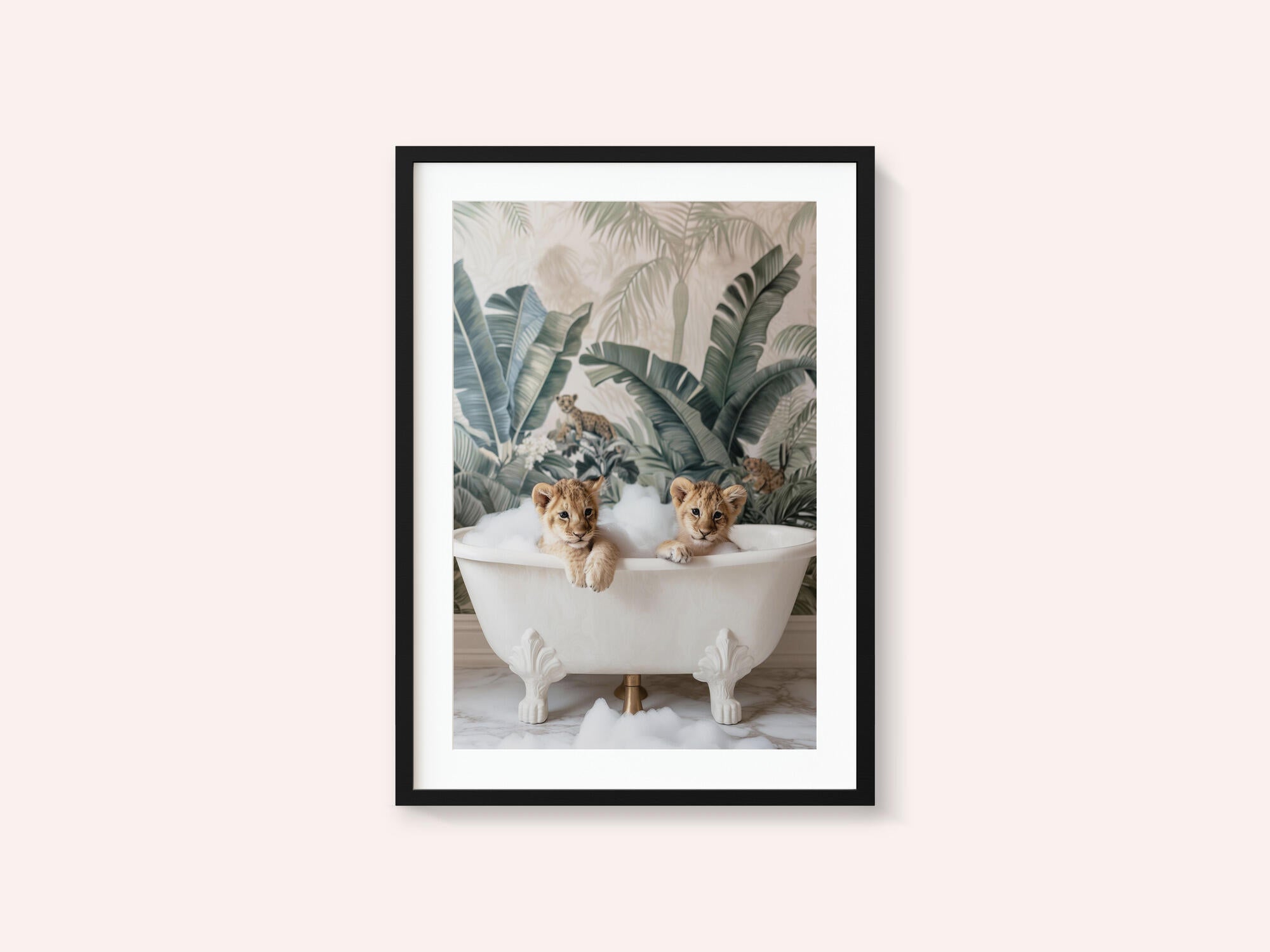 Tropical Lion Bath